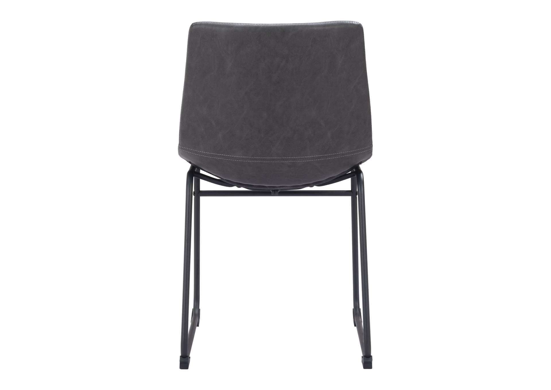 Smart Dining Chair (Set Of 2) Charcoal,Zuo