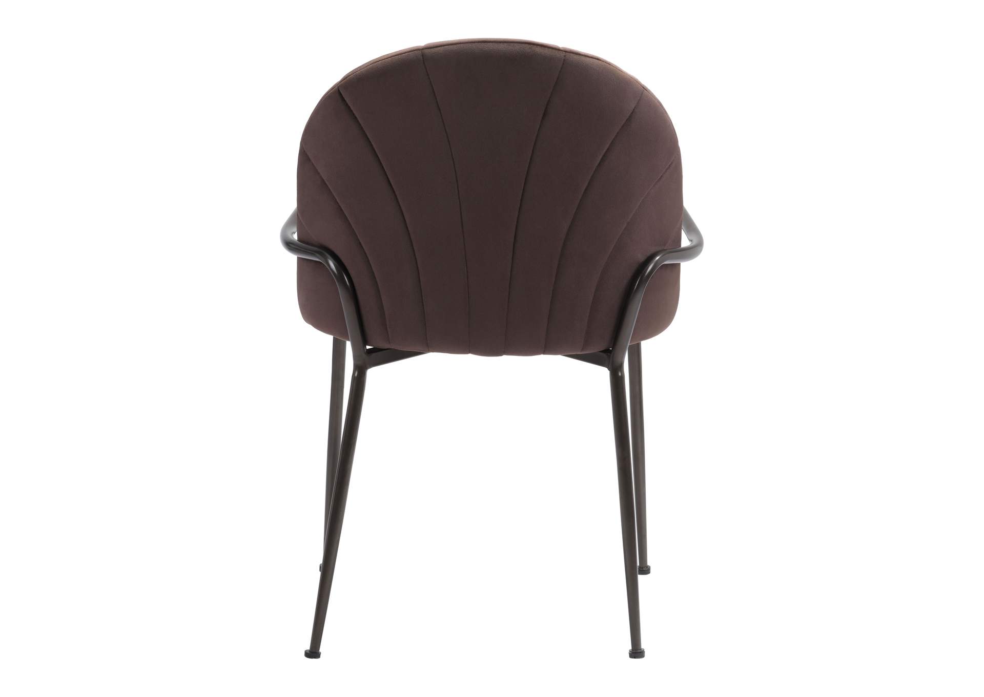Kurt Dining Chair (Set Of 2) Dark Brown,Zuo