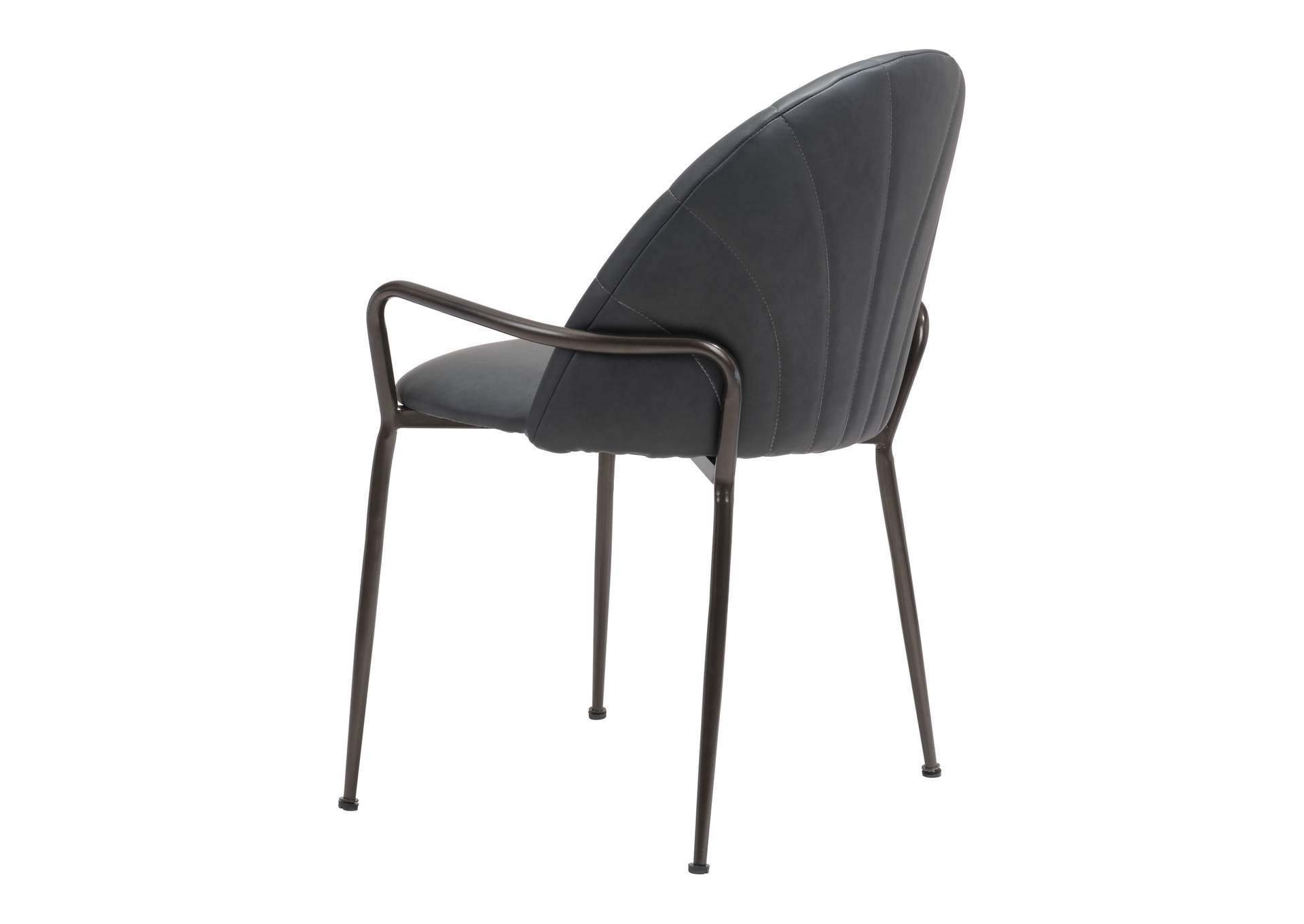 Kurt Dining Chair (Set Of 2) Gray,Zuo