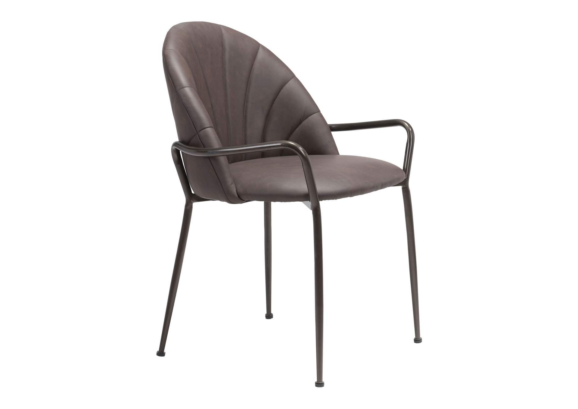 Kurt Dining Chair (Set Of 2) Espresso,Zuo