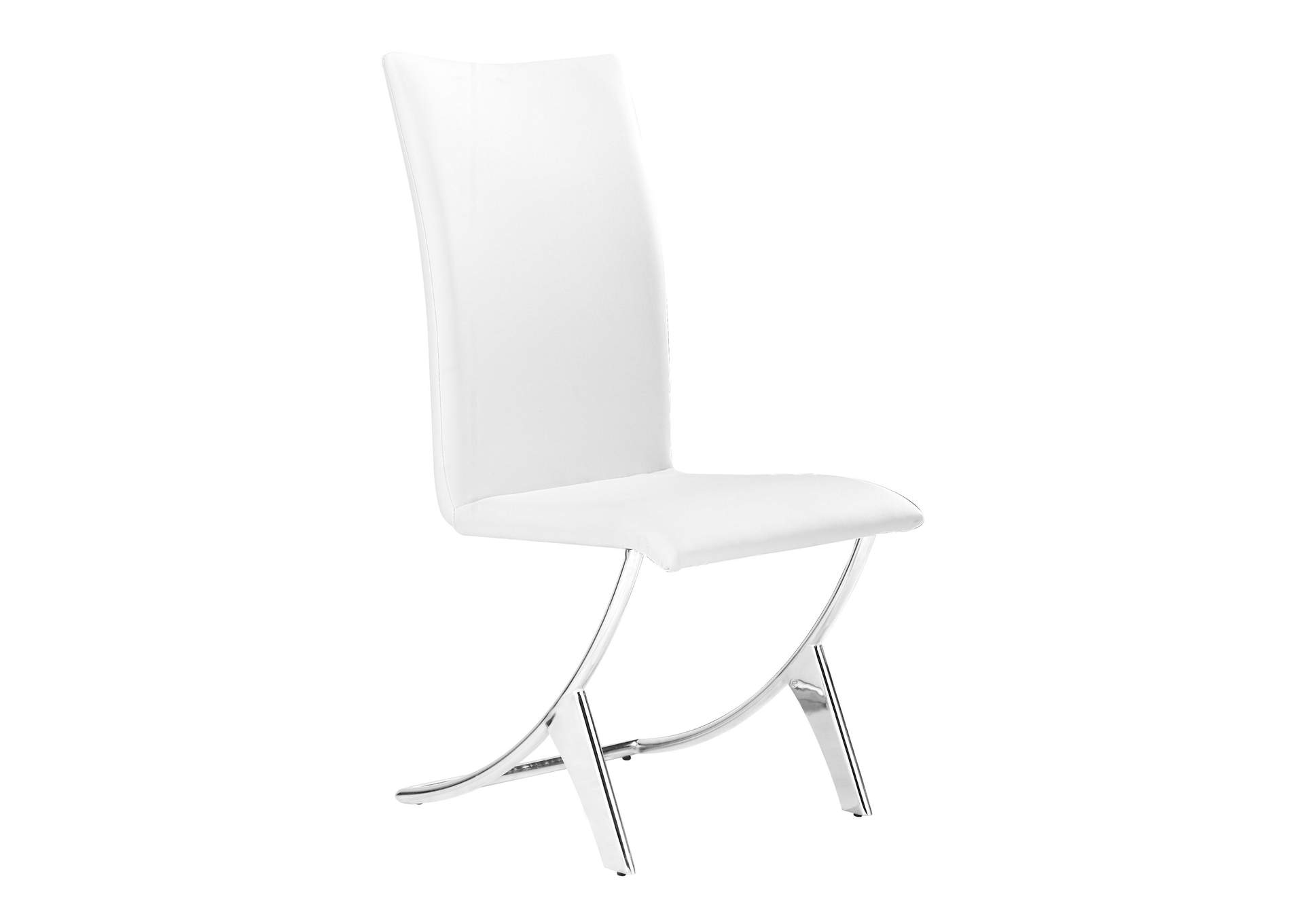 Delfin Dining Chair (Set Of 2) White,Zuo