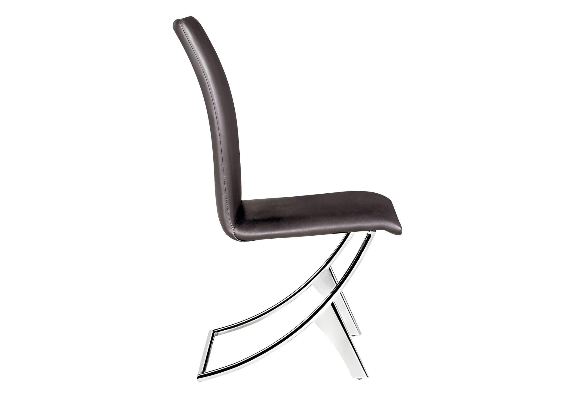 Delfin Dining Chair (Set Of 2) Espresso,Zuo