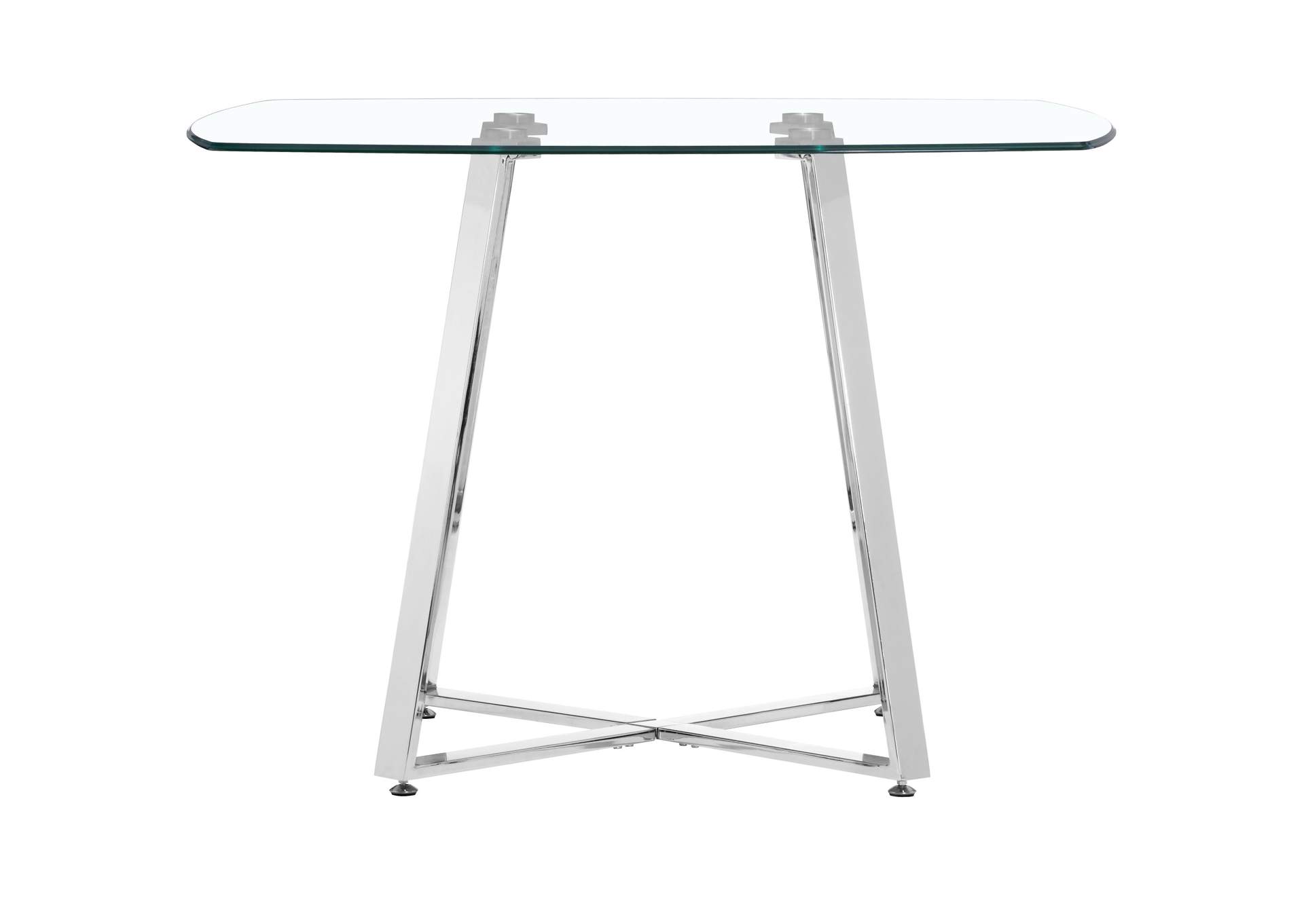 Lemon Drop Dining Table Chrome,Zuo