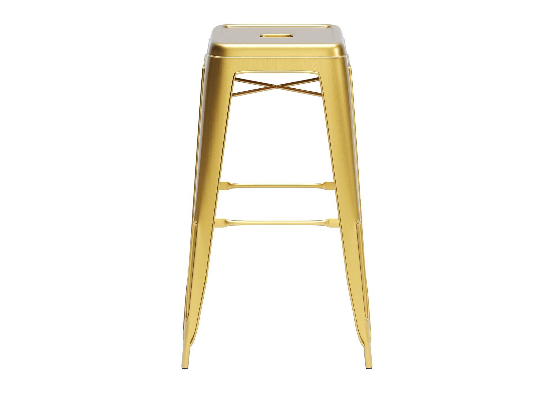 Marius Barstool (Set Of 4) Brass,Zuo