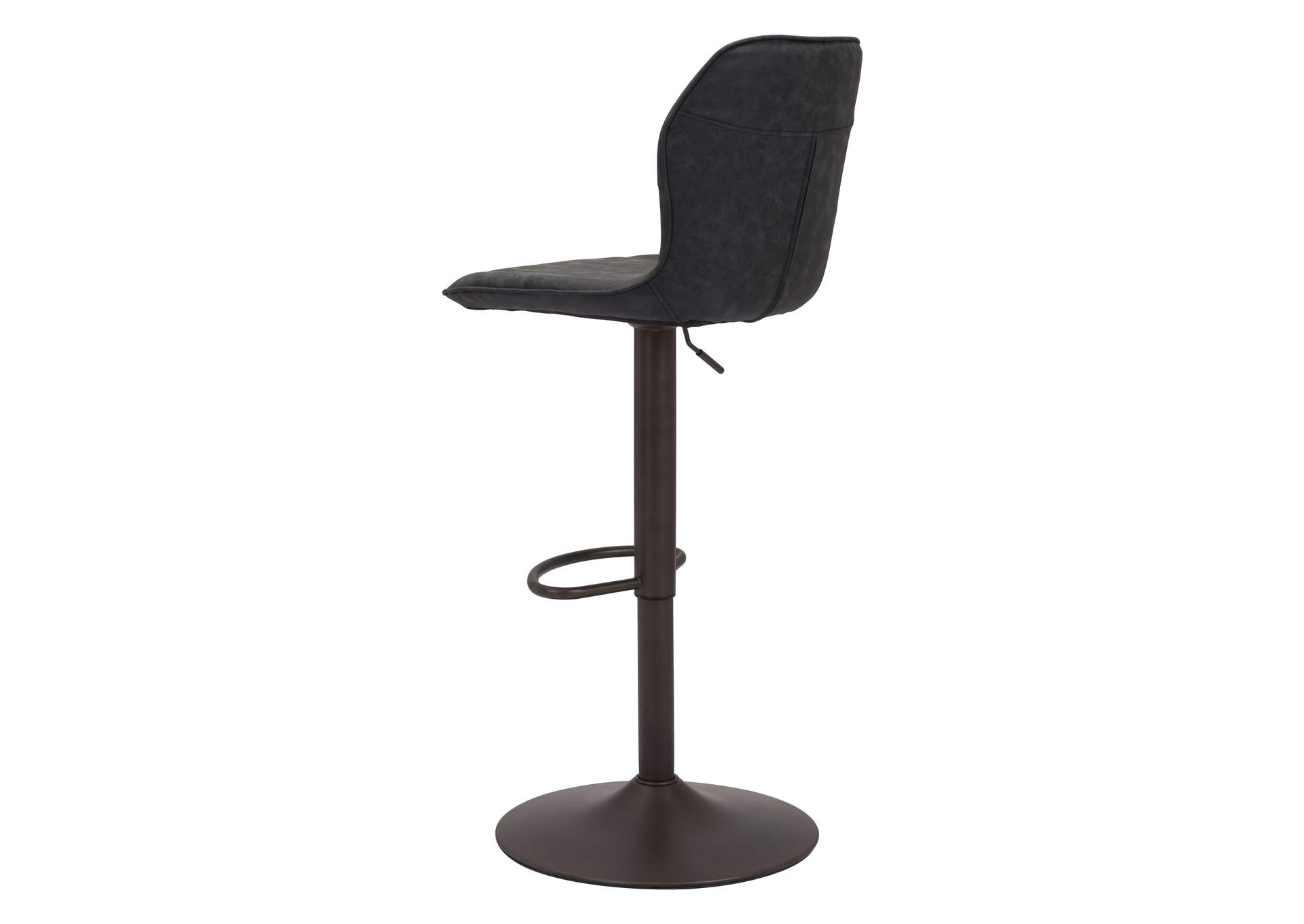 Vital Barstool Vintage Black & Dark Bronze,Zuo