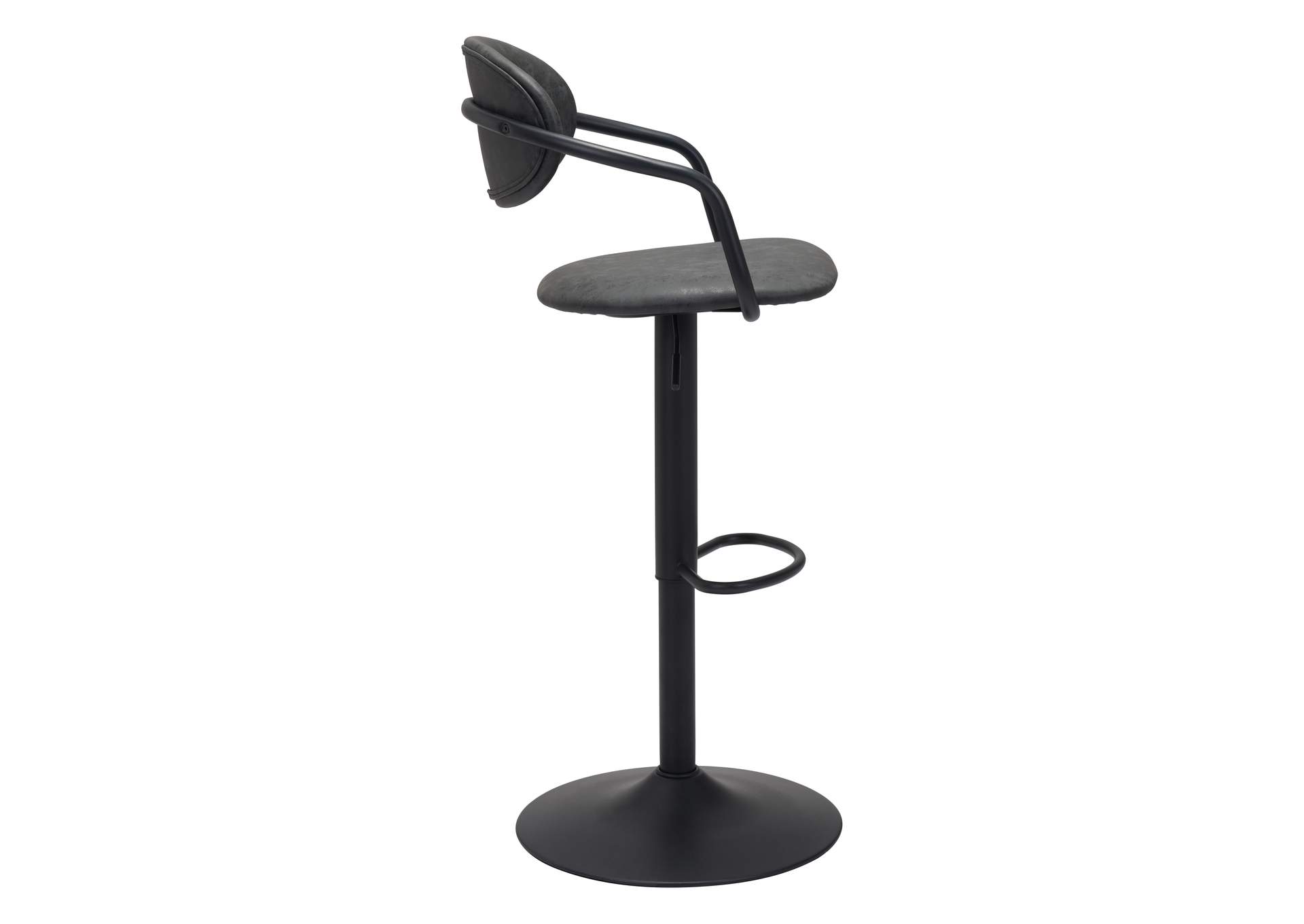 Kirby Barstool Vintage Black,Zuo