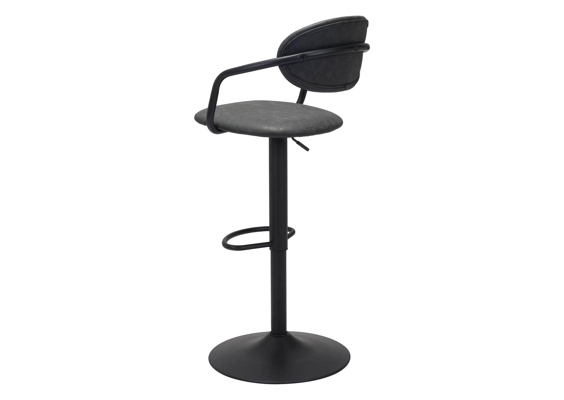 Kirby Barstool Vintage Black,Zuo