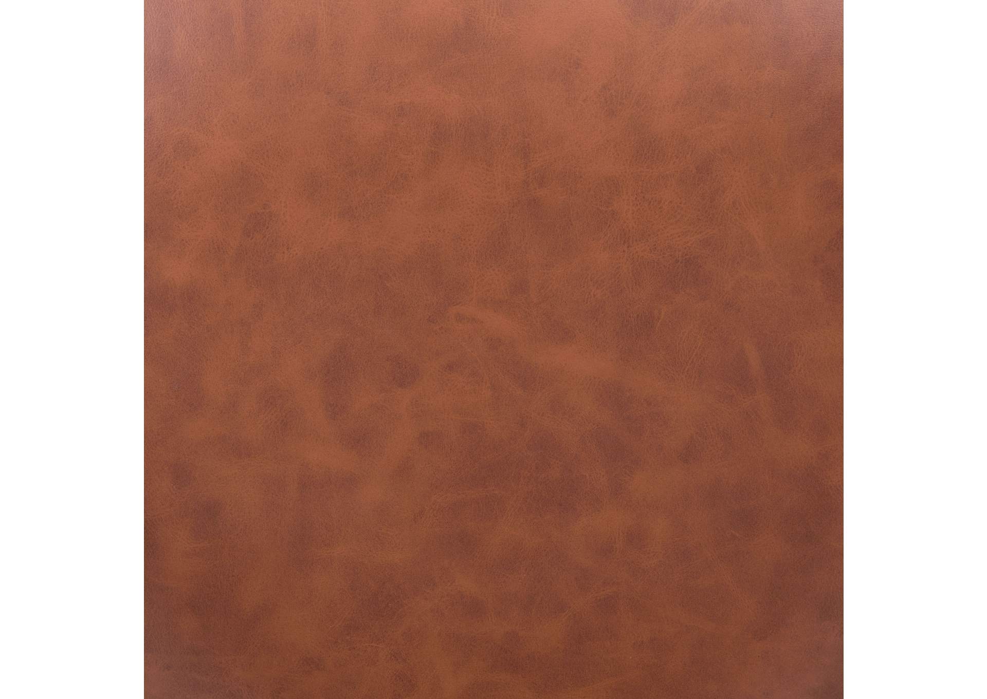 Seth Barstool Vintage Brown & Dark Bronze,Zuo