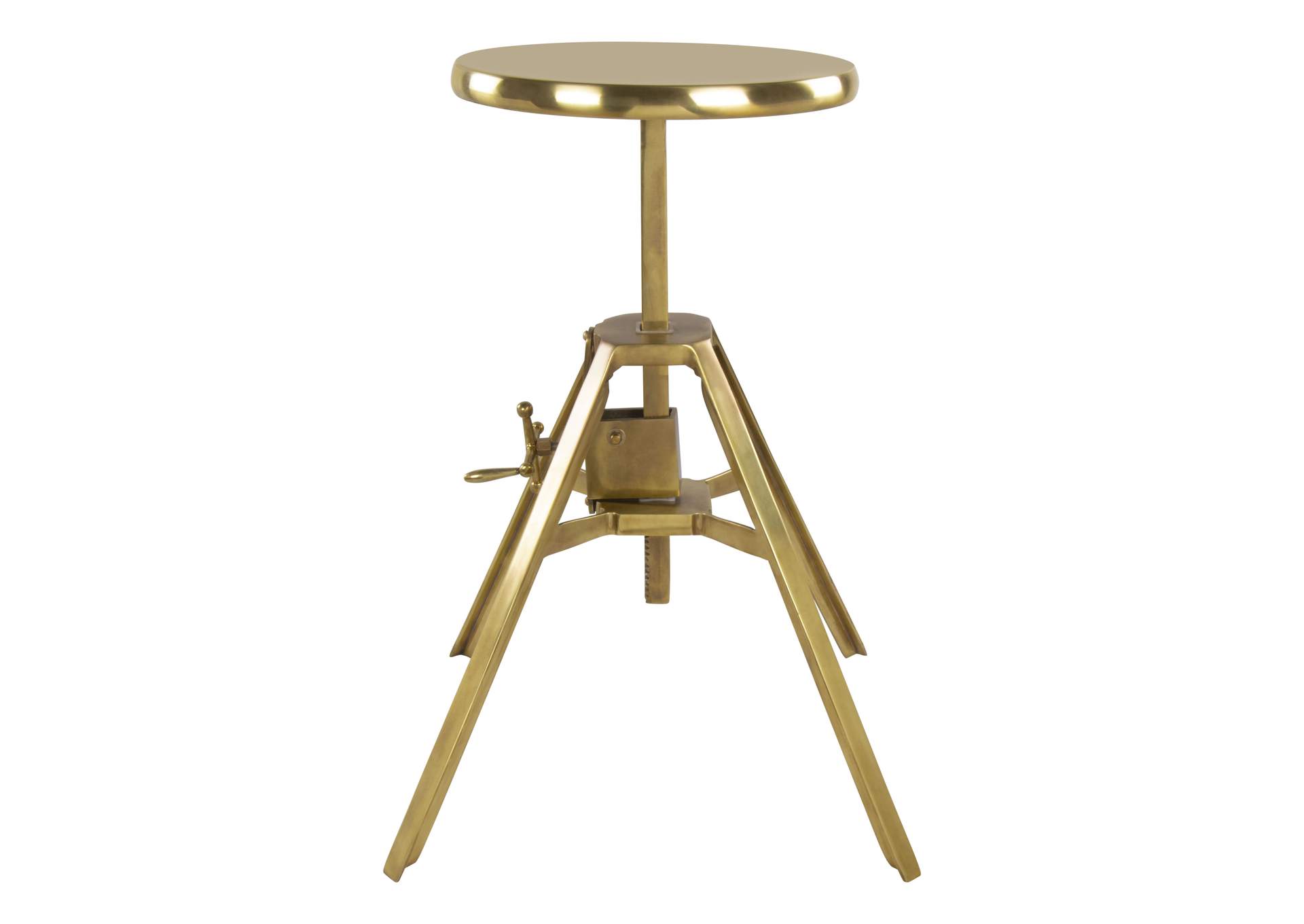 Mercy Stool Brass Gold,Zuo