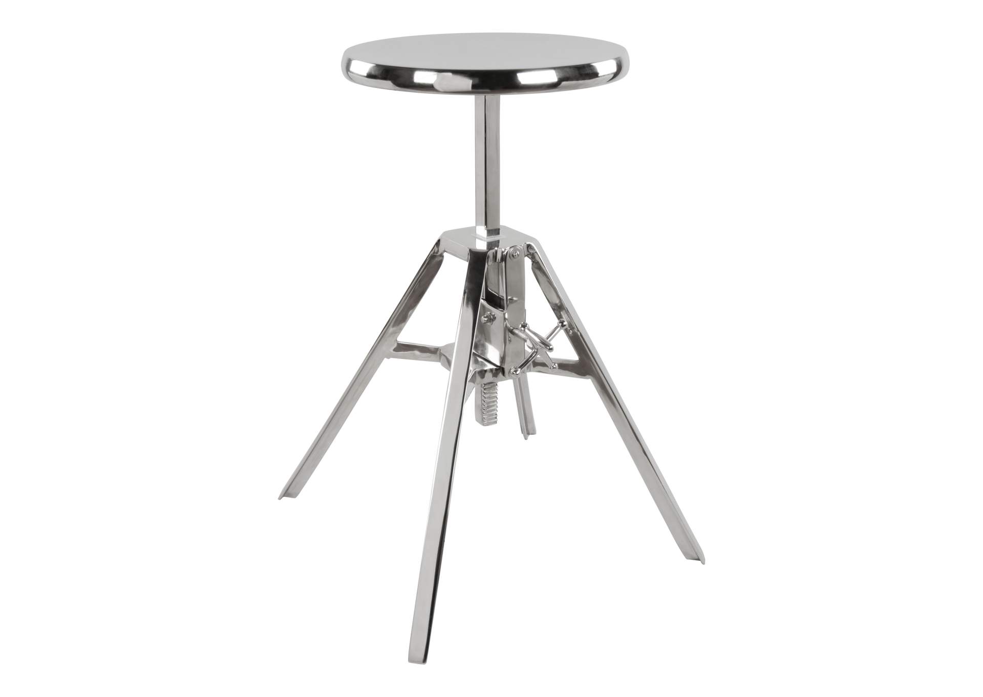 Mercy Counter Stool Silver,Zuo