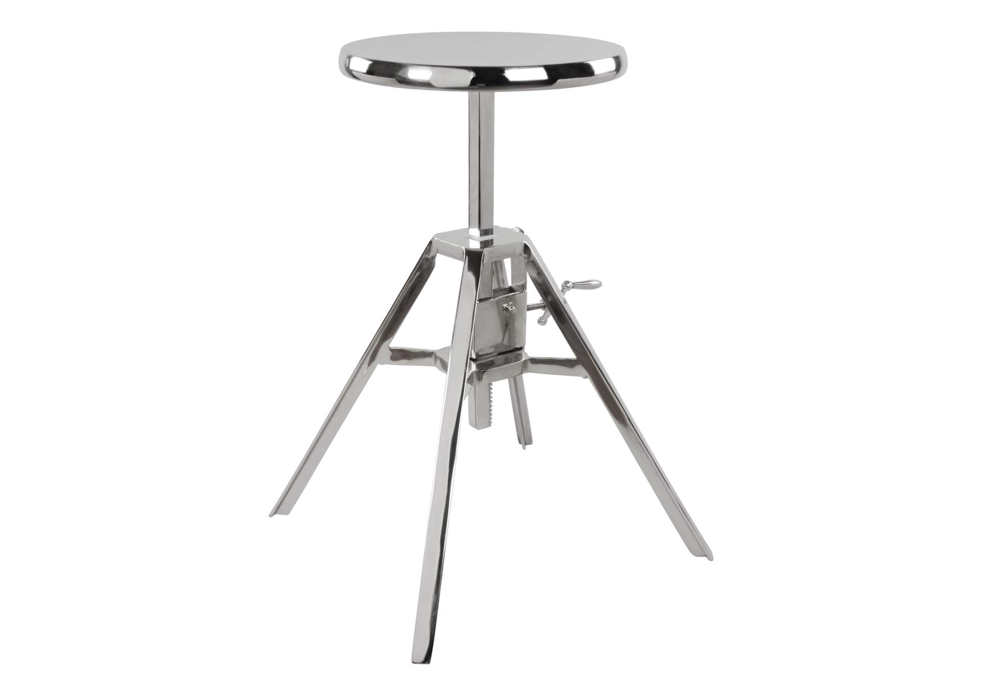 Mercy Counter Stool Silver,Zuo