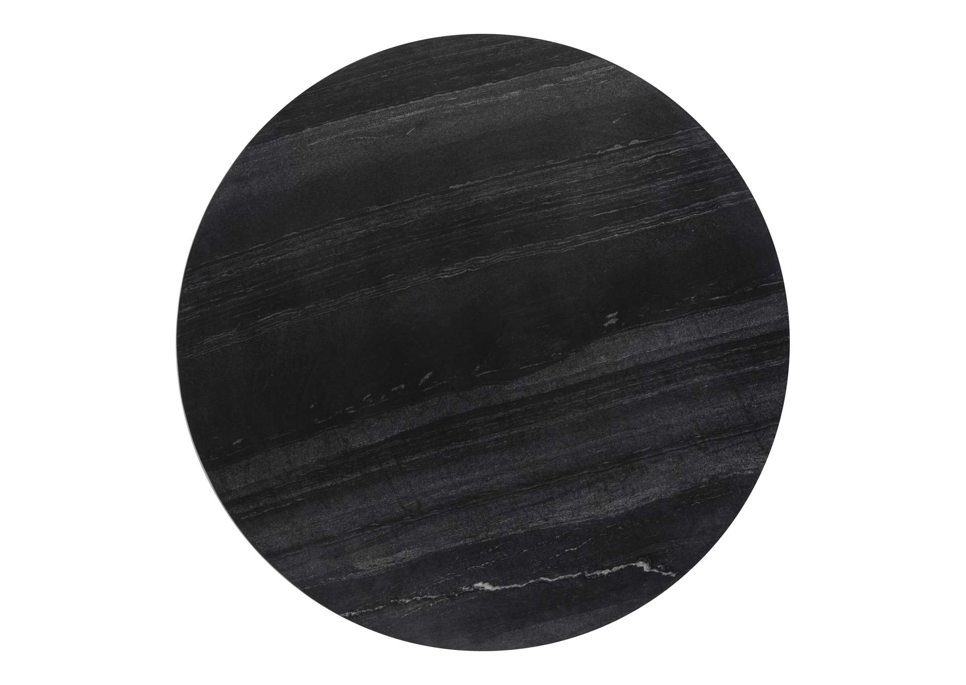 Taj Dining Table Black & Gold,Zuo