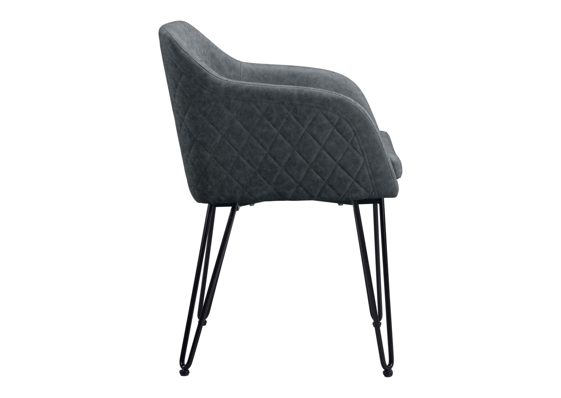 Braxton Dining Chair (Set Of 2) Vintage Gray,Zuo