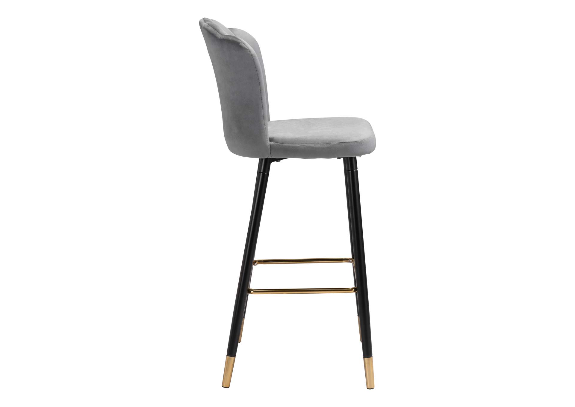 Zinclair Barstool Gray,Zuo