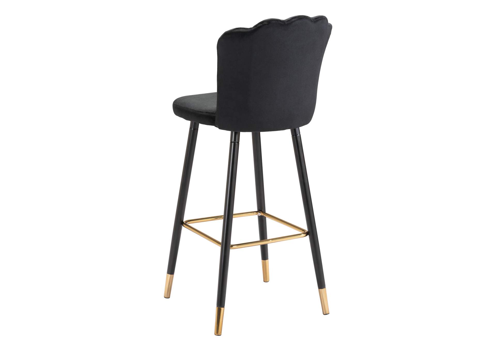 Zinclair Barstool Black,Zuo