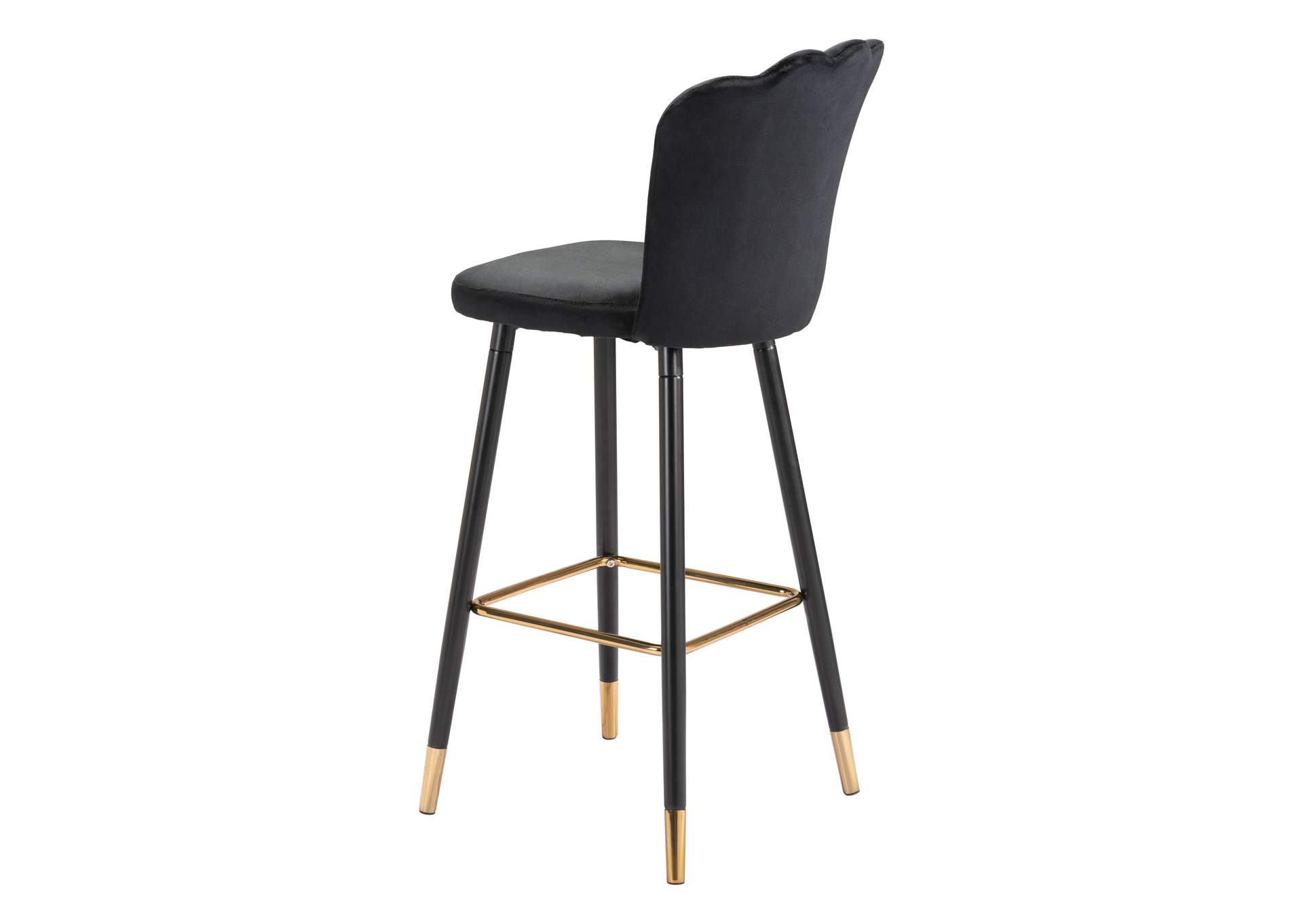 Zinclair Barstool Black,Zuo