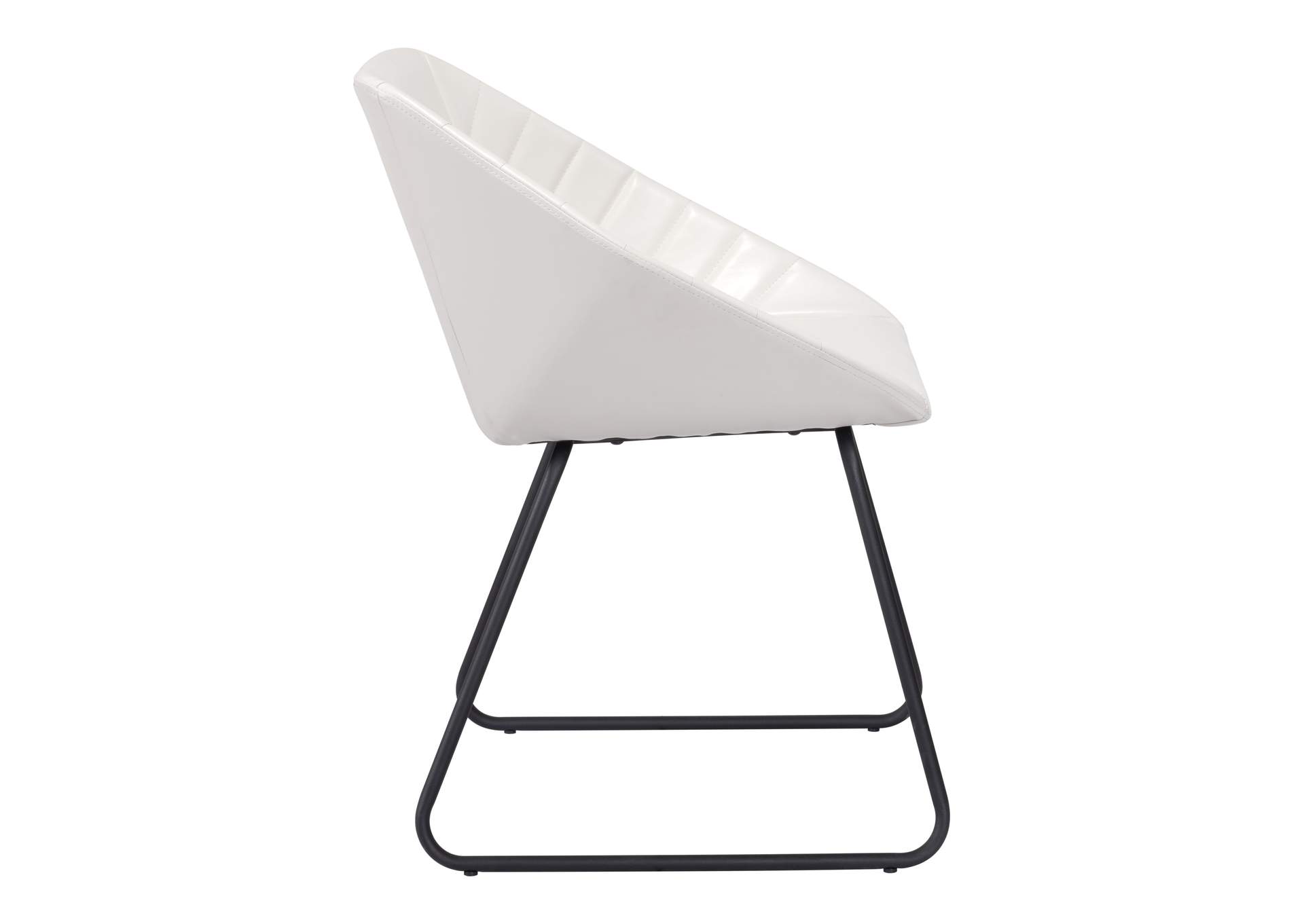 Miguel Dining Chair (Set Of 2) White,Zuo