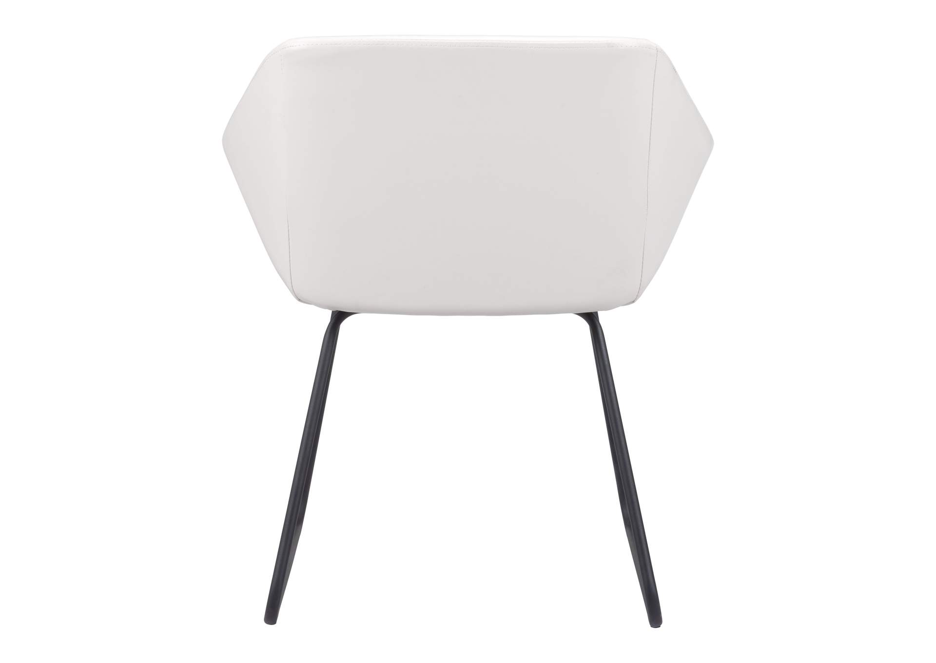 Miguel Dining Chair (Set Of 2) White,Zuo