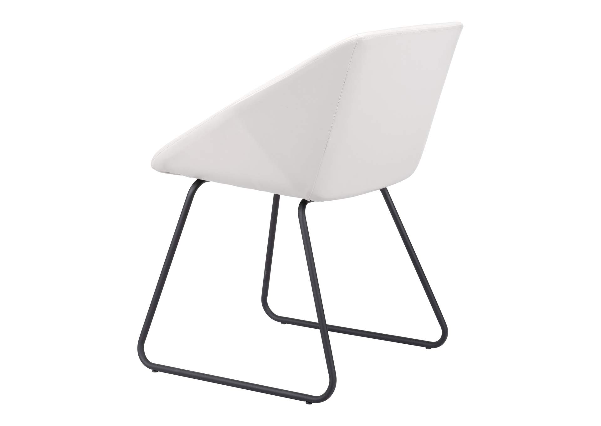 Miguel Dining Chair (Set Of 2) White,Zuo