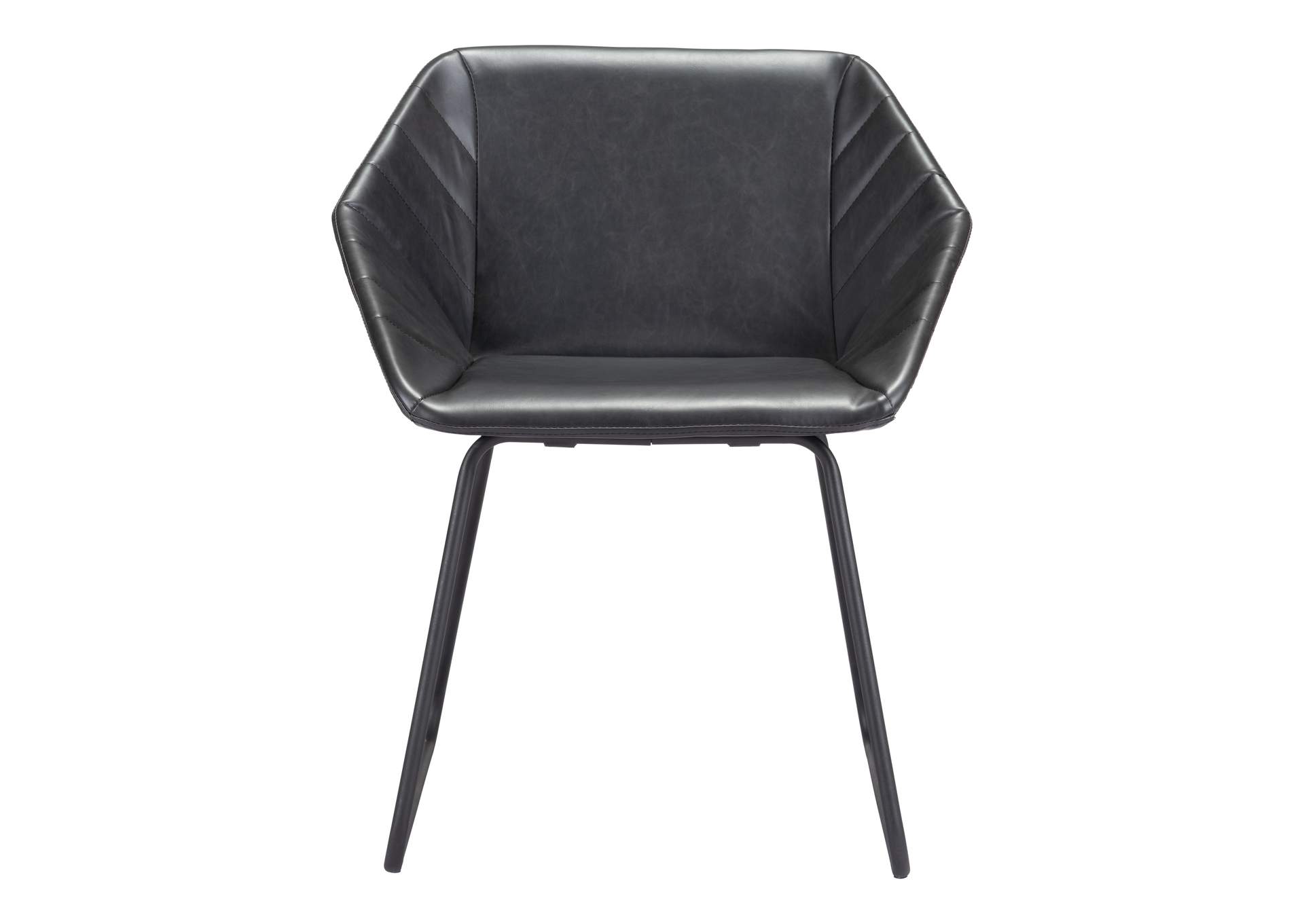 Miguel Dining Chair (Set Of 2) Black,Zuo