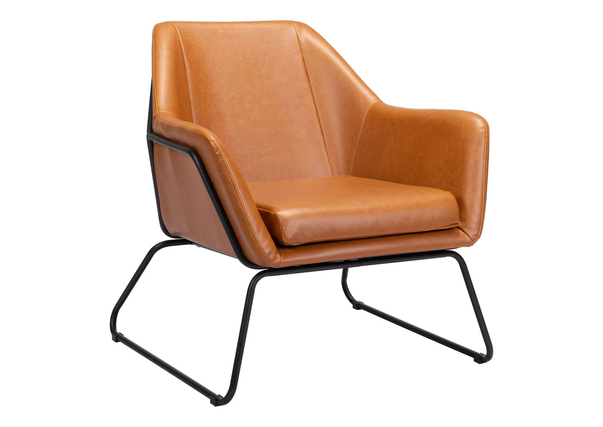 Jose Accent Chair Tan,Zuo