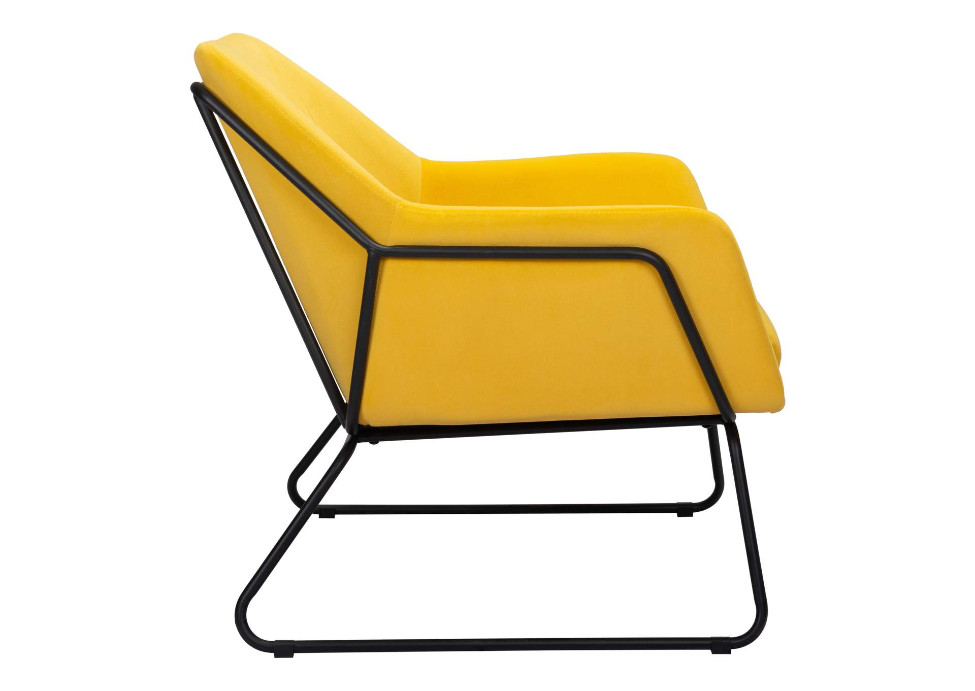 Jose Accent Chair Yellow,Zuo