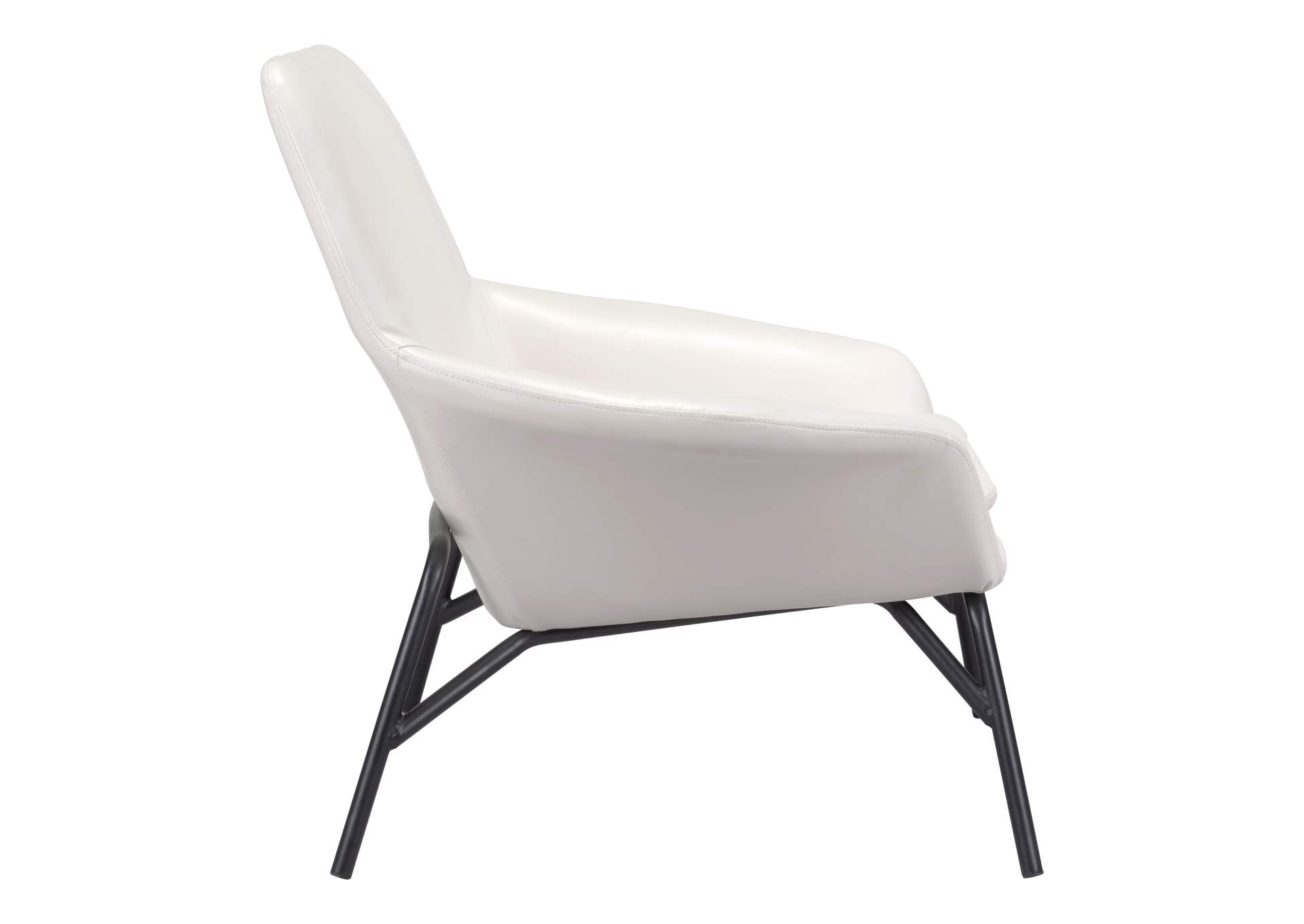 Javier Accent Chair White,Zuo