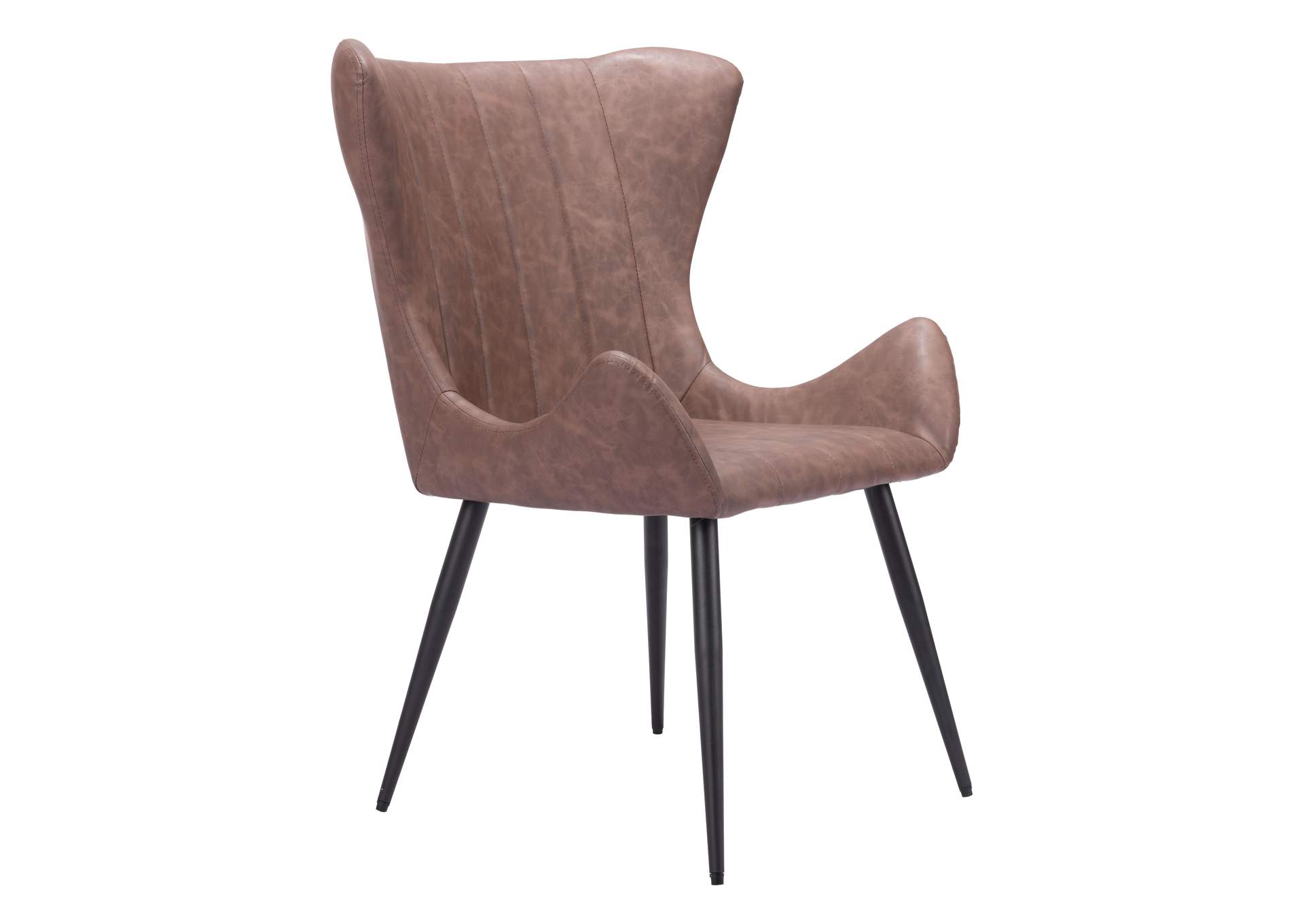 Alejandro Dining Chair (Set Of 2) Vintage Brown,Zuo