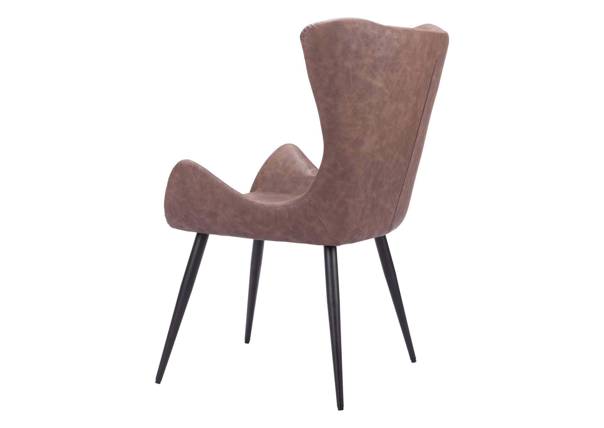 Alejandro Dining Chair (Set Of 2) Vintage Brown,Zuo