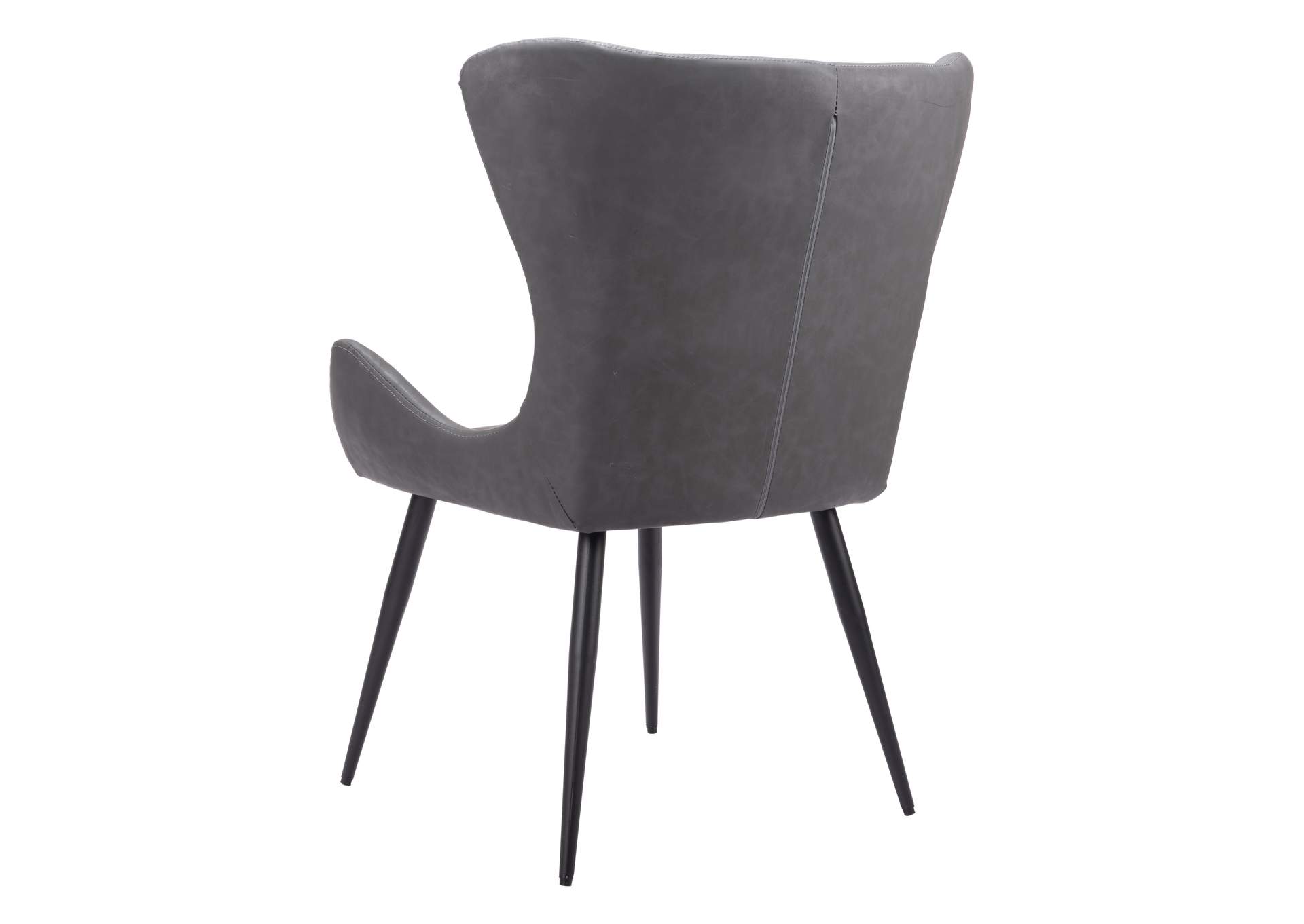 Alejandro Dining Chair (Set Of 2) Vintage Black,Zuo