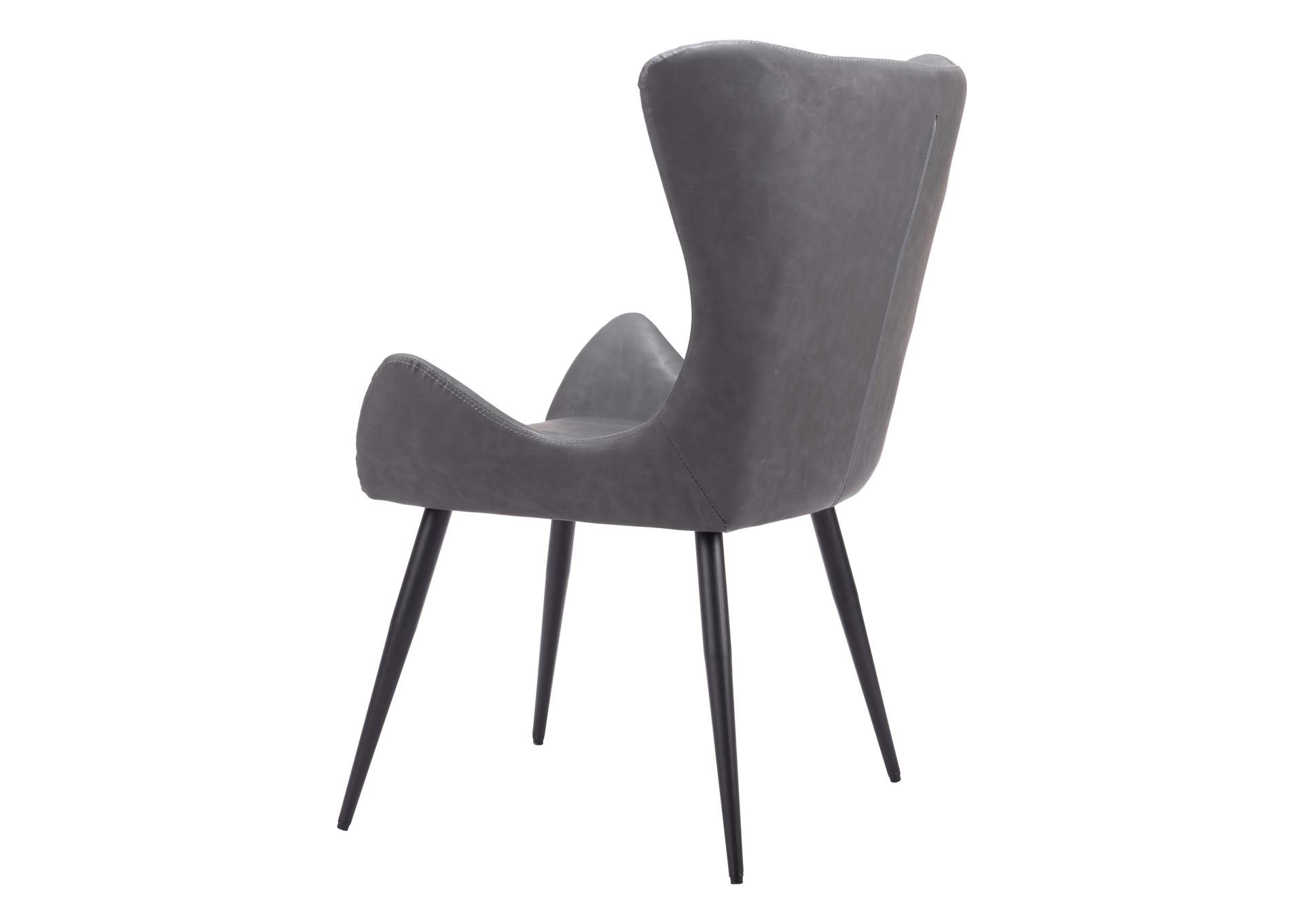 Alejandro Dining Chair (Set Of 2) Vintage Black,Zuo