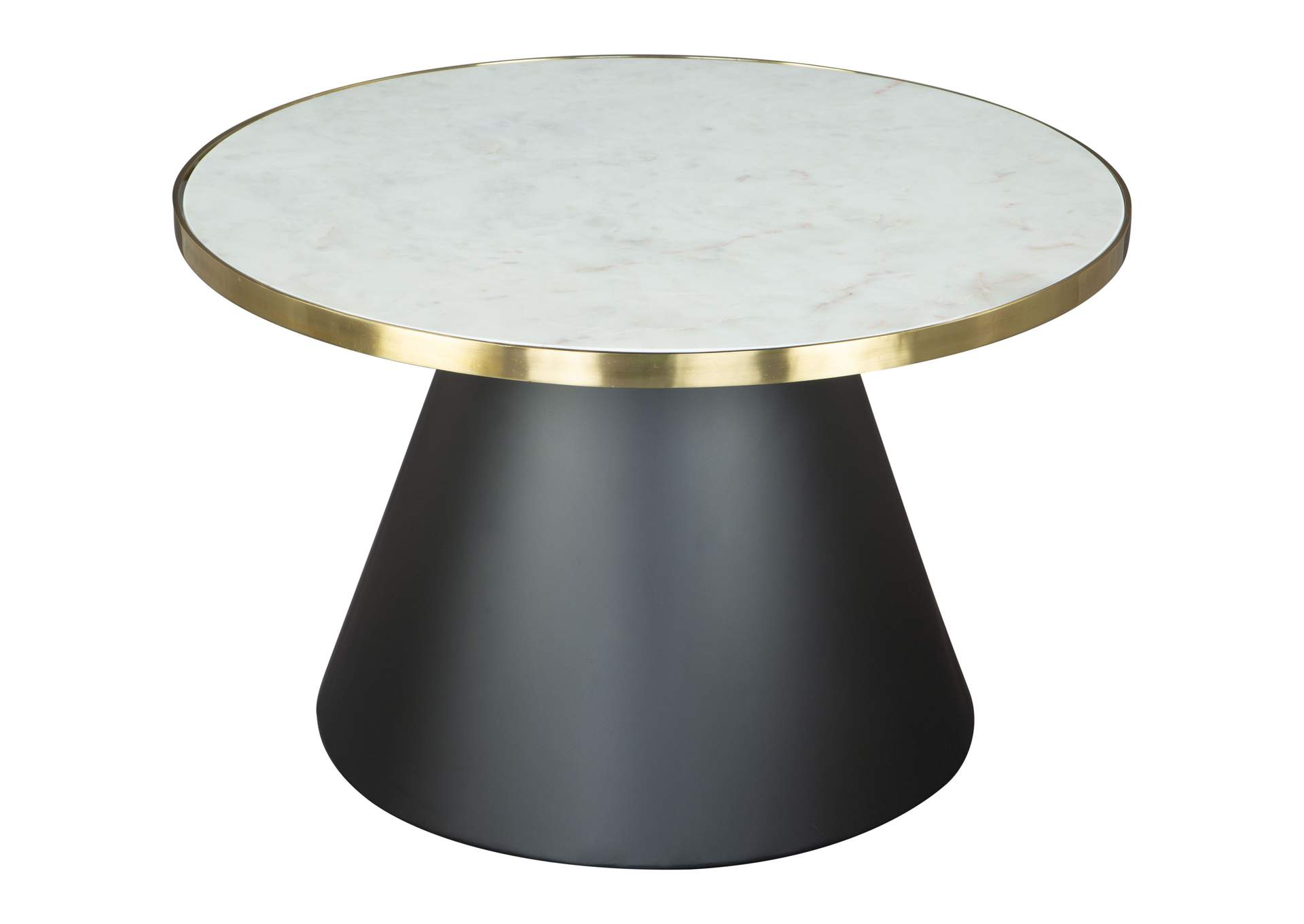 Nuclear Coffee Table White & Black,Zuo