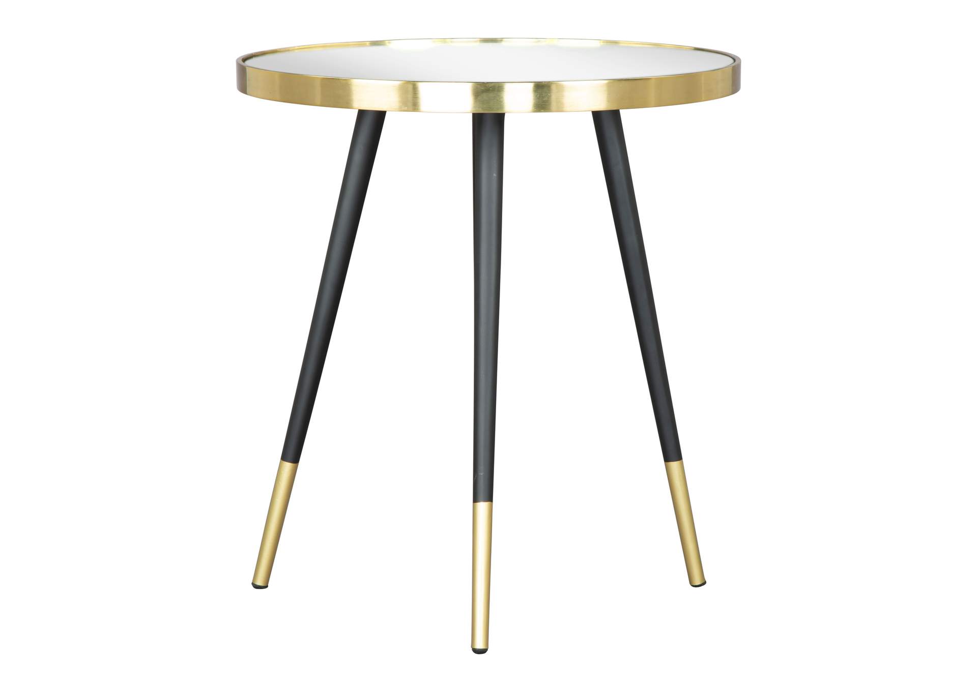 Particle Side Table Black & Gold,Zuo
