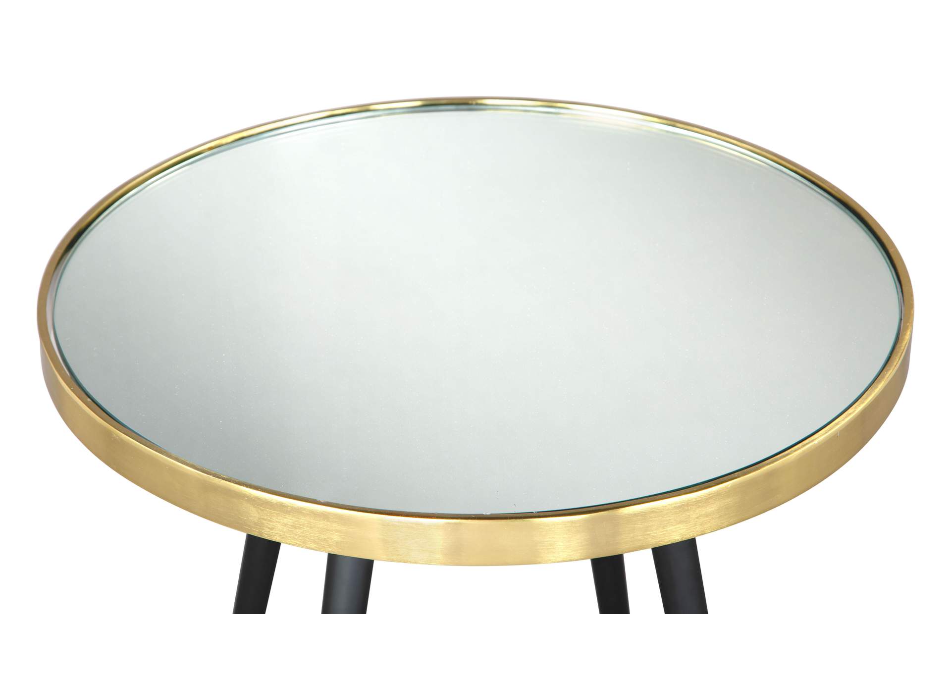 Particle Side Table Black & Gold,Zuo