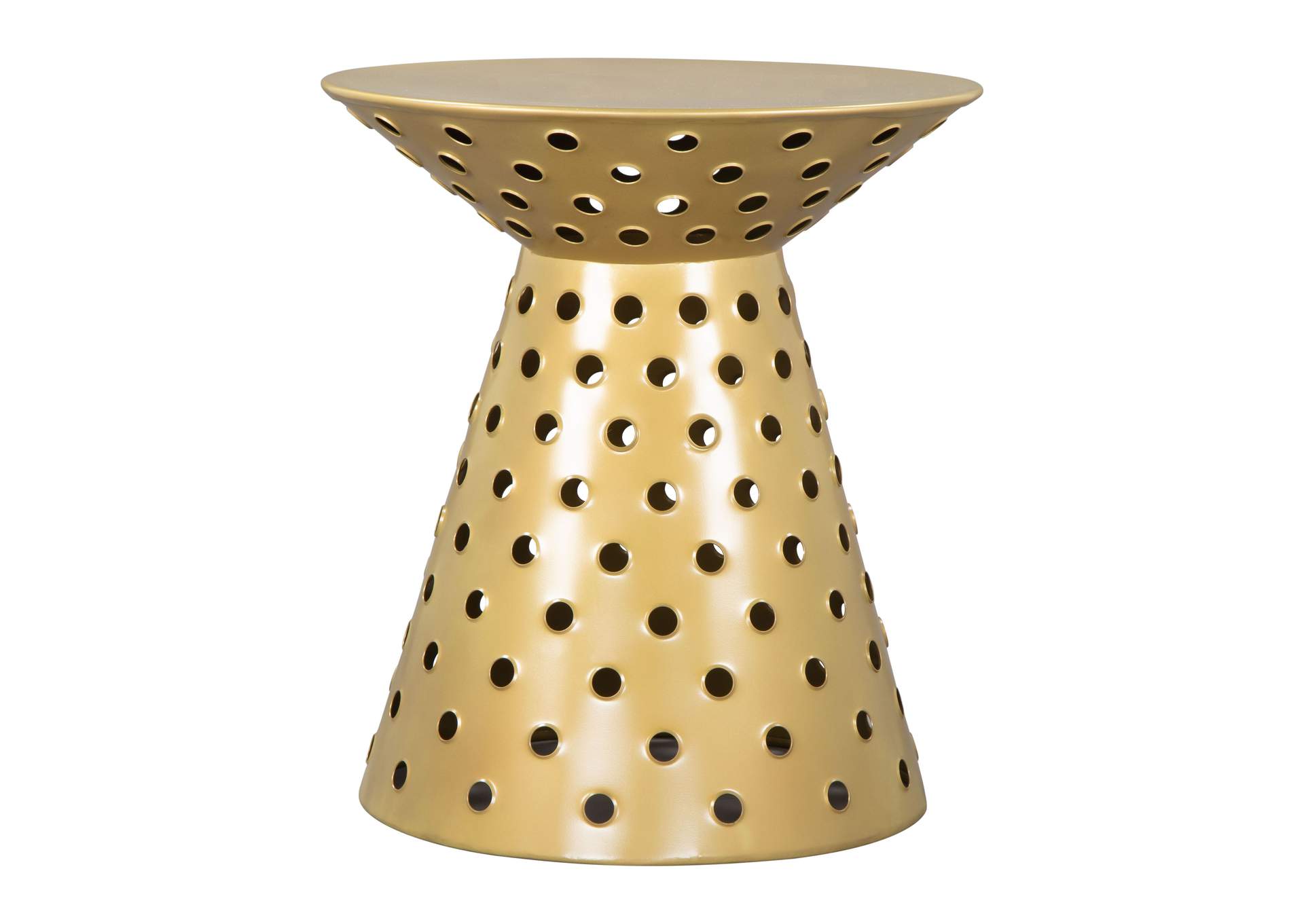 Proton Side Table Gold,Zuo