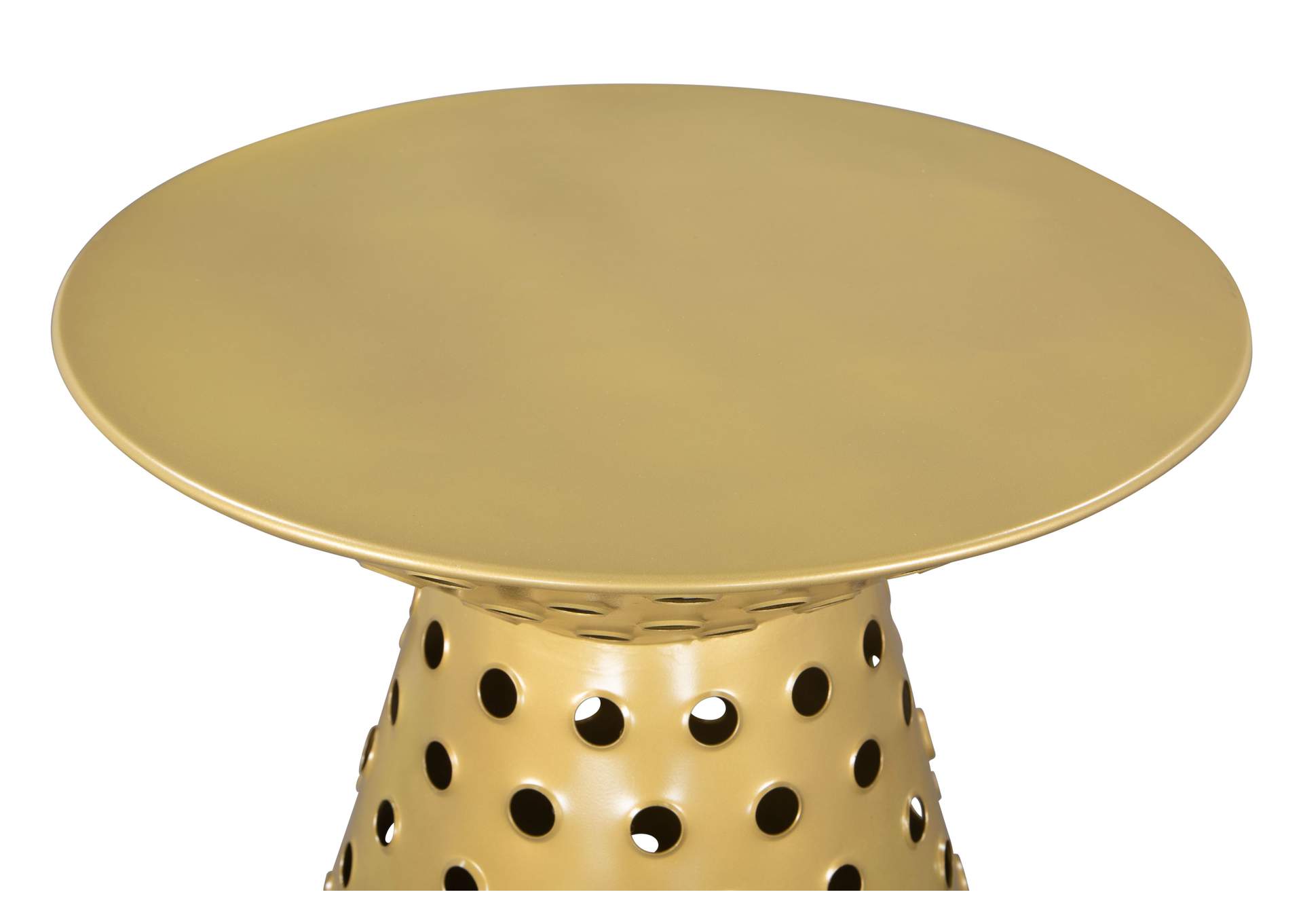 Proton Side Table Gold,Zuo