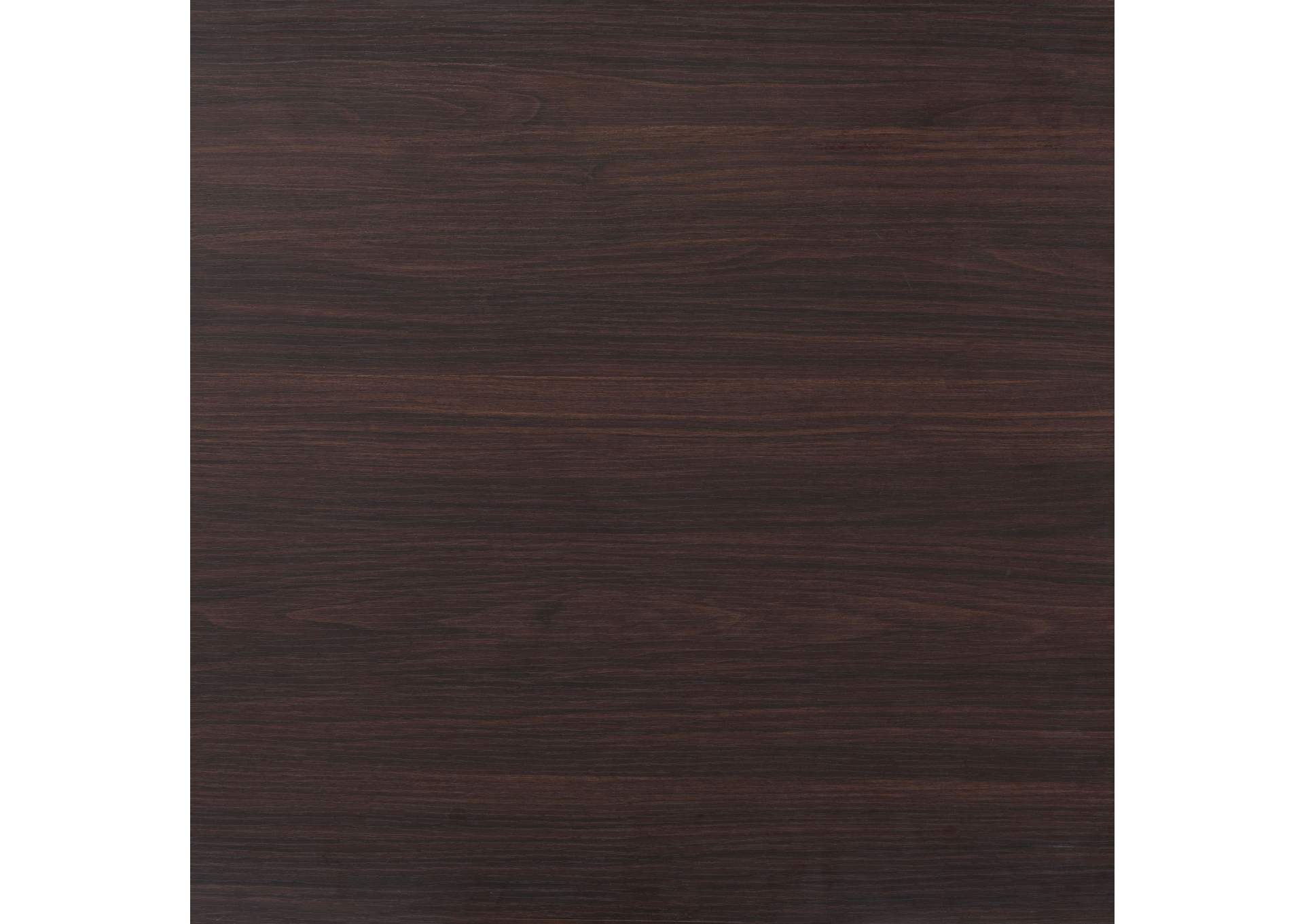 Ireland Coffee Table Dark Brown & Black,Zuo