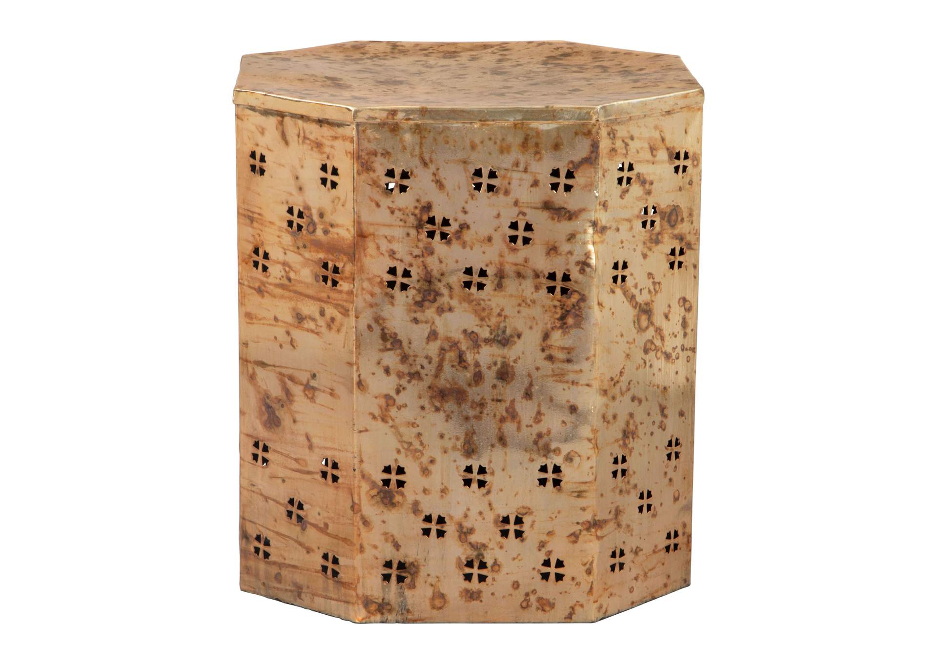 Jane Side Table Antique Copper,Zuo