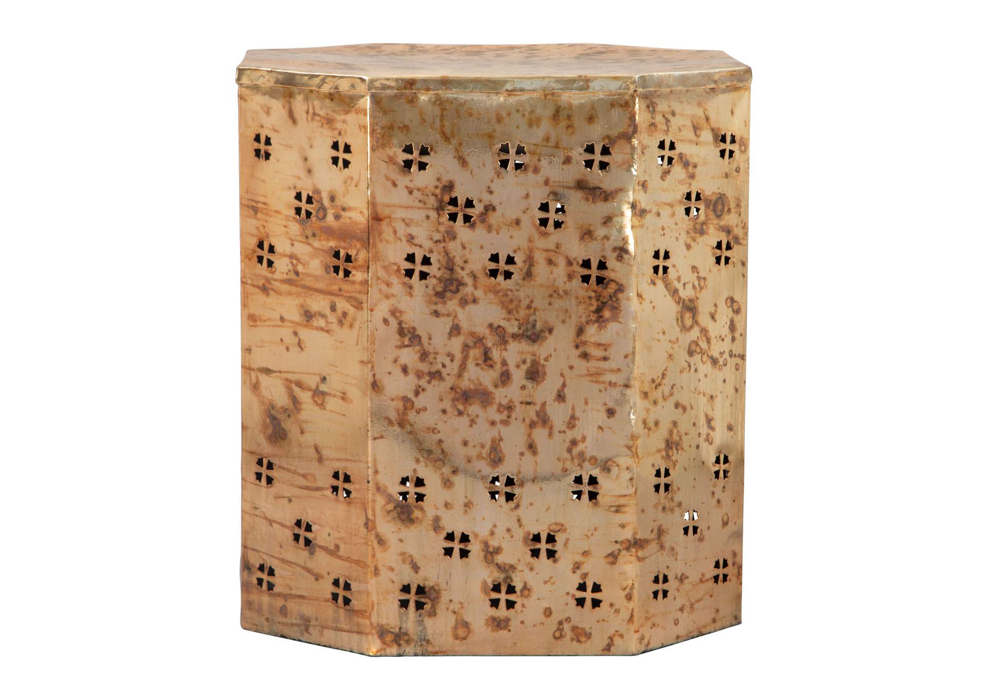 Jane Side Table Antique Copper,Zuo