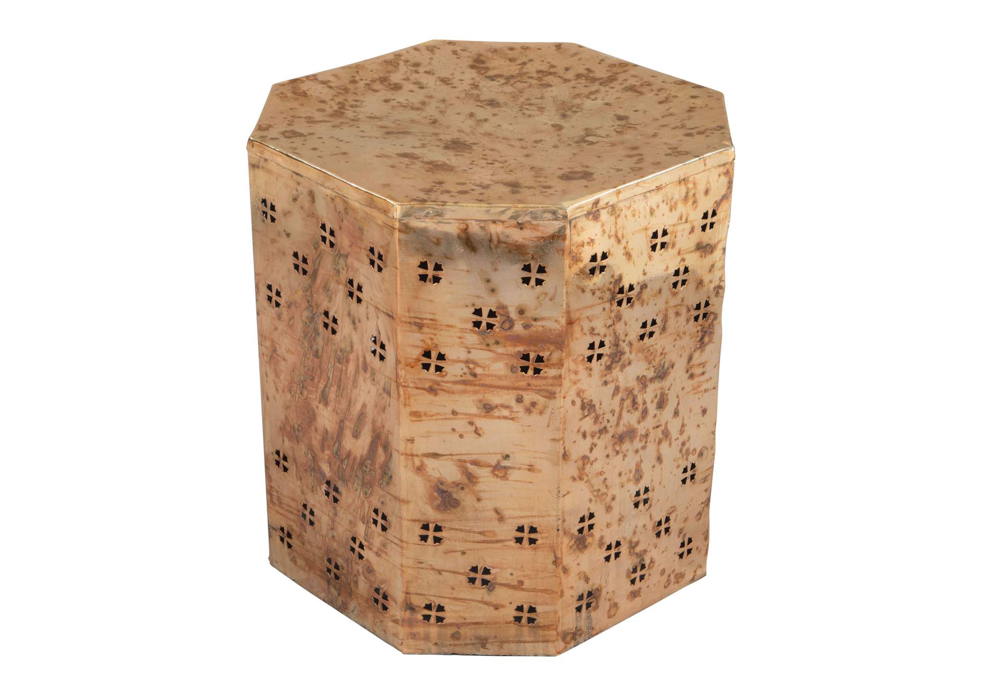 Jane Side Table Antique Copper,Zuo