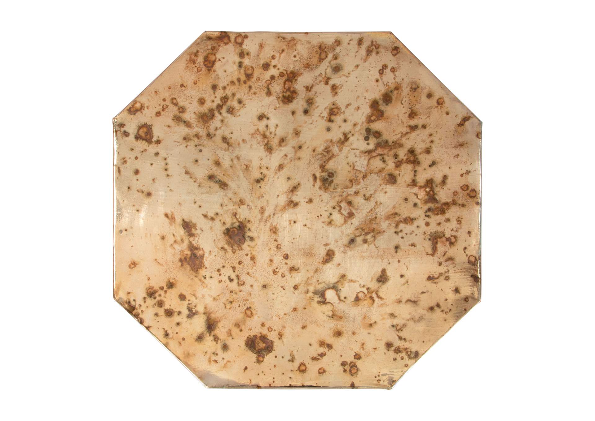 Jane Side Table Antique Copper,Zuo