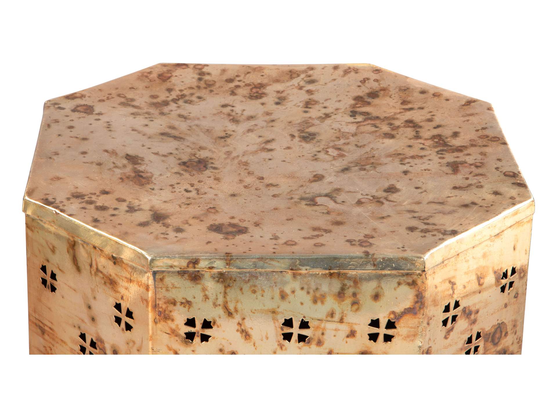 Jane Side Table Antique Copper,Zuo