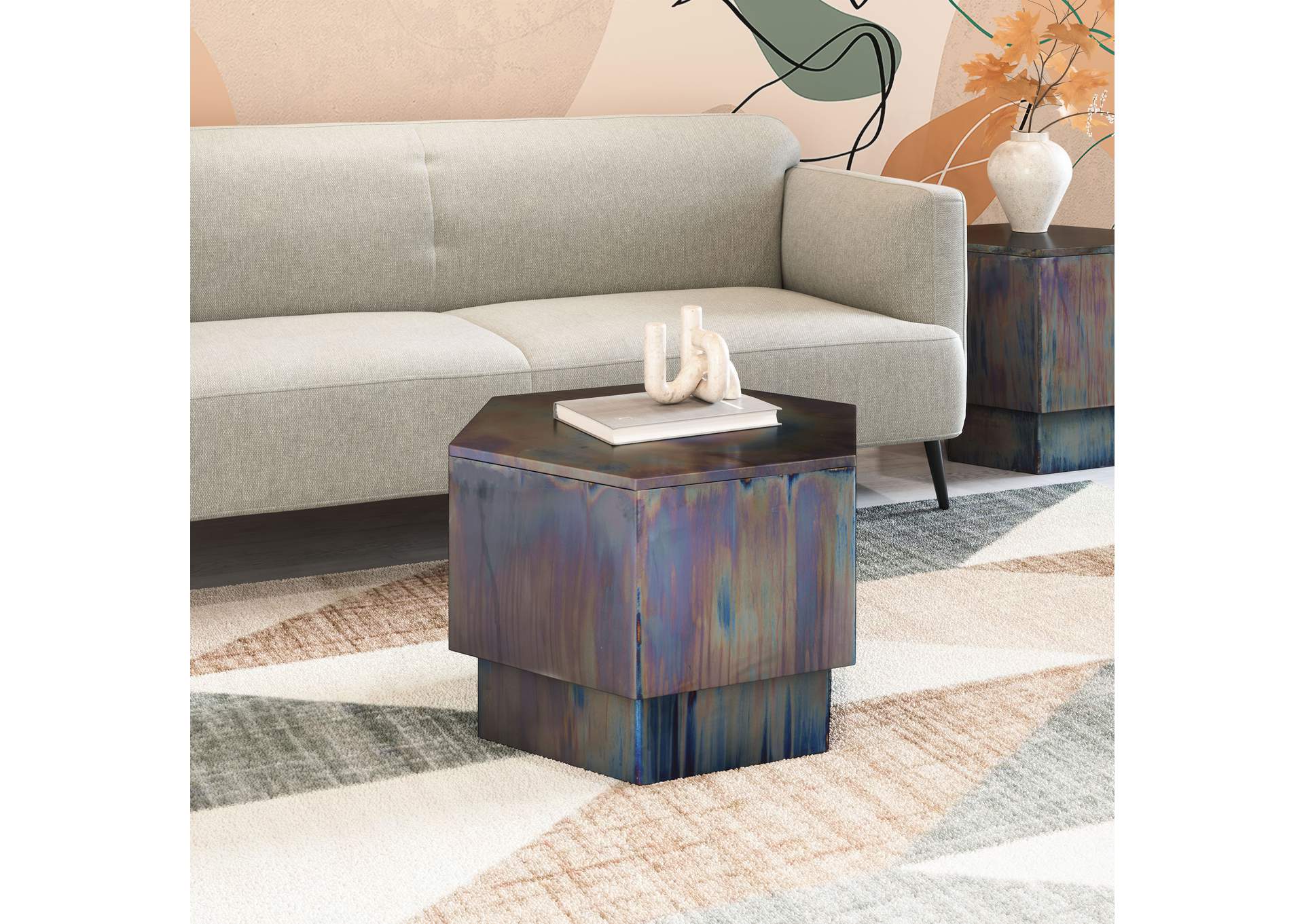 Mike Coffee Table Multicolor,Zuo