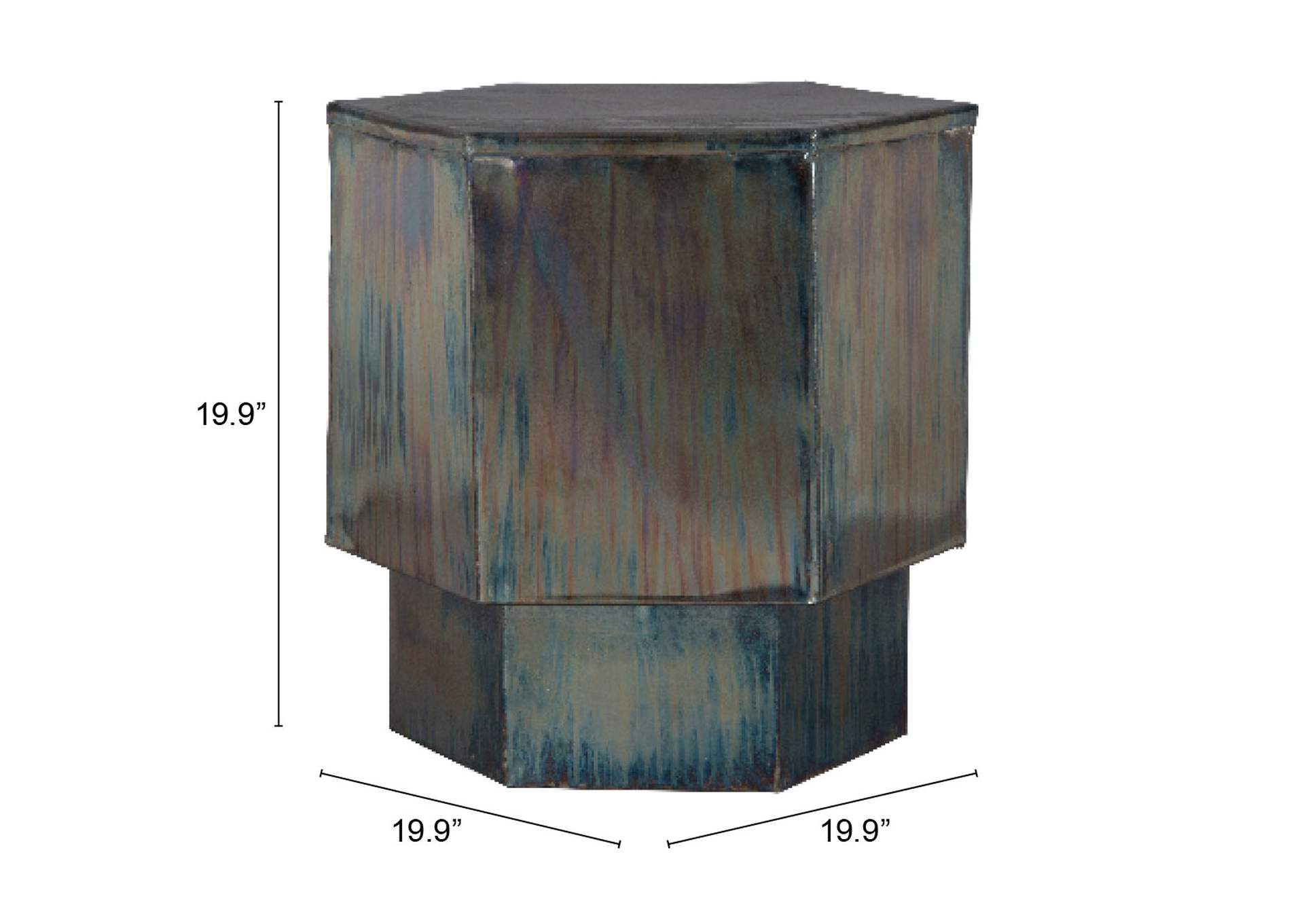 Mike Side Table Multicolor,Zuo