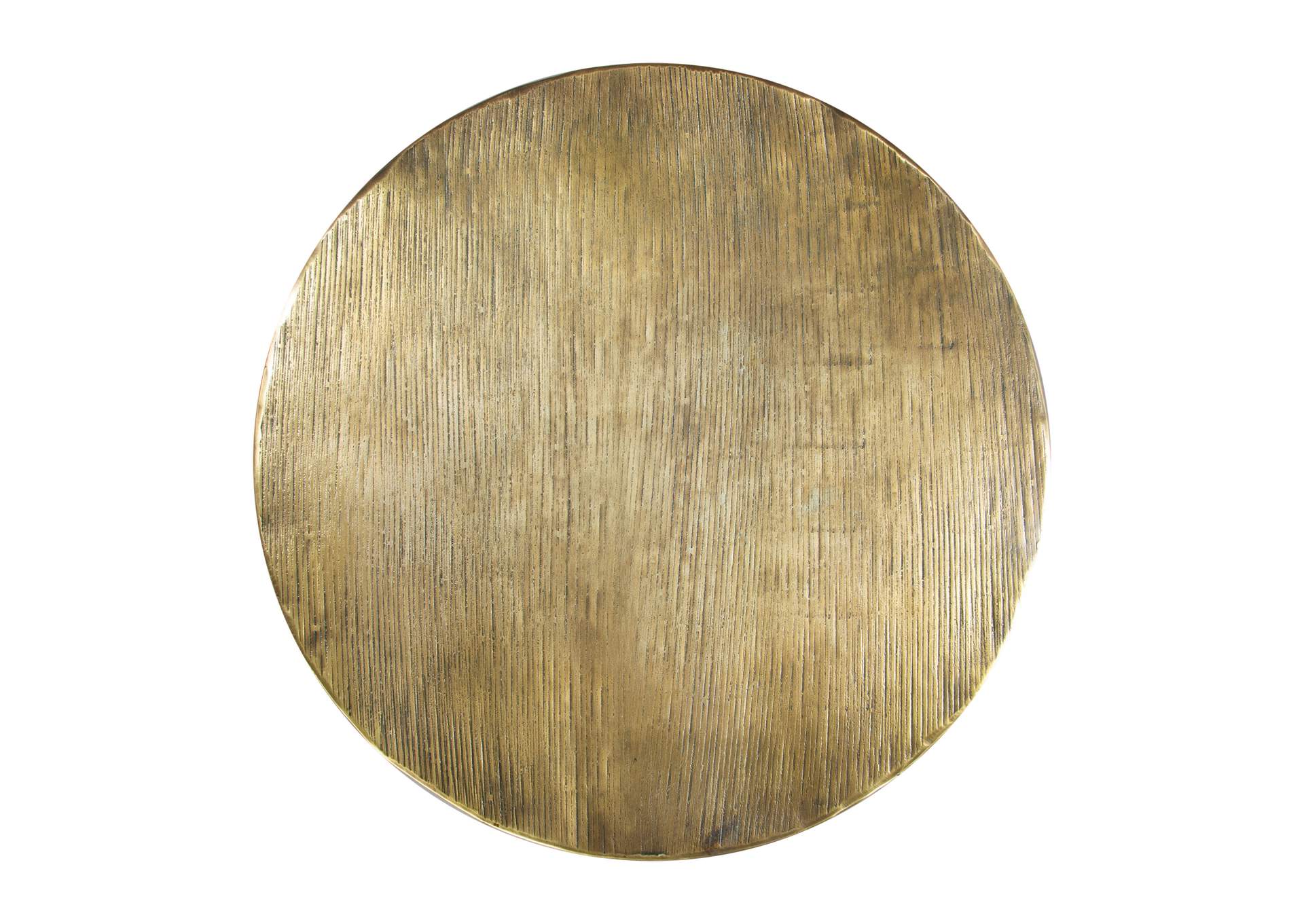 Chris Side Table Antique Brass,Zuo