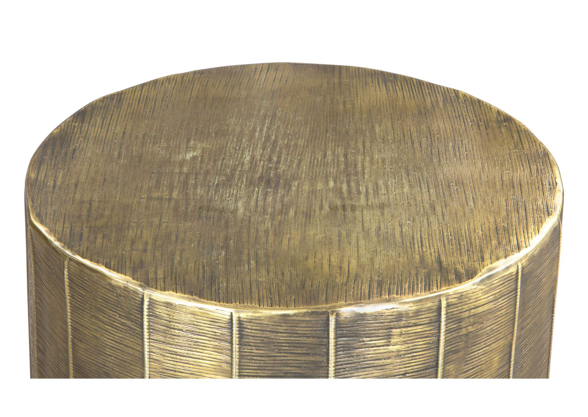 Chris Side Table Antique Brass,Zuo