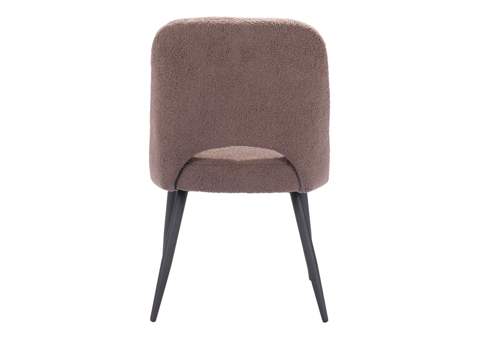 Teddy Dining Chair (Set Of 2) Brown,Zuo