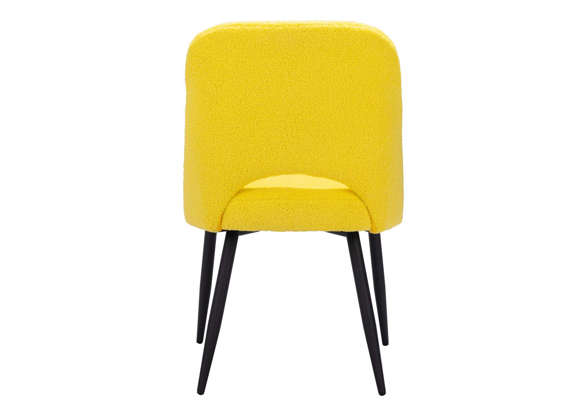 Teddy Dining Chair (Set Of 2) Yellow,Zuo