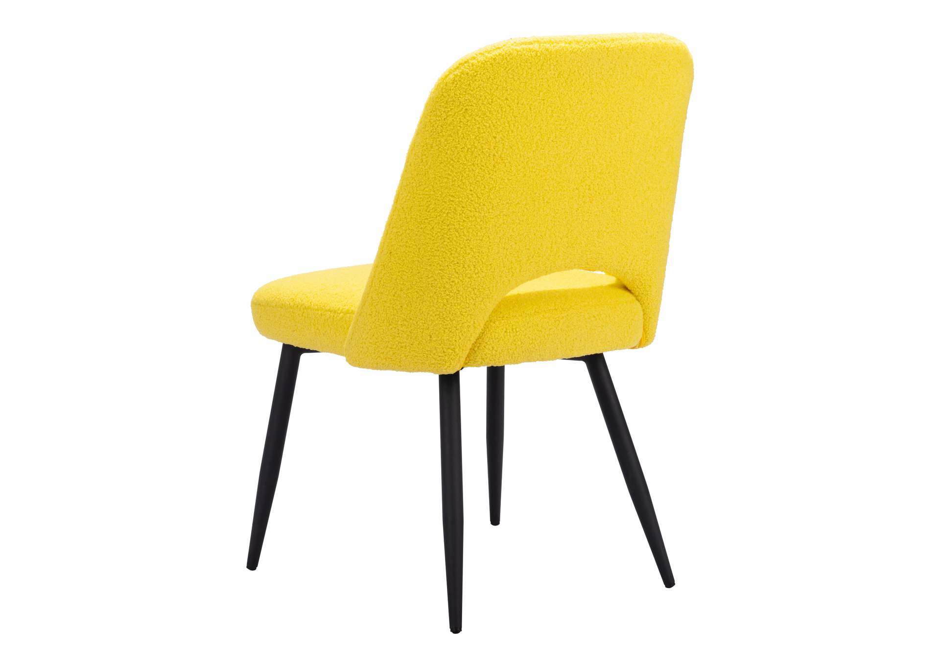 Teddy Dining Chair (Set Of 2) Yellow,Zuo