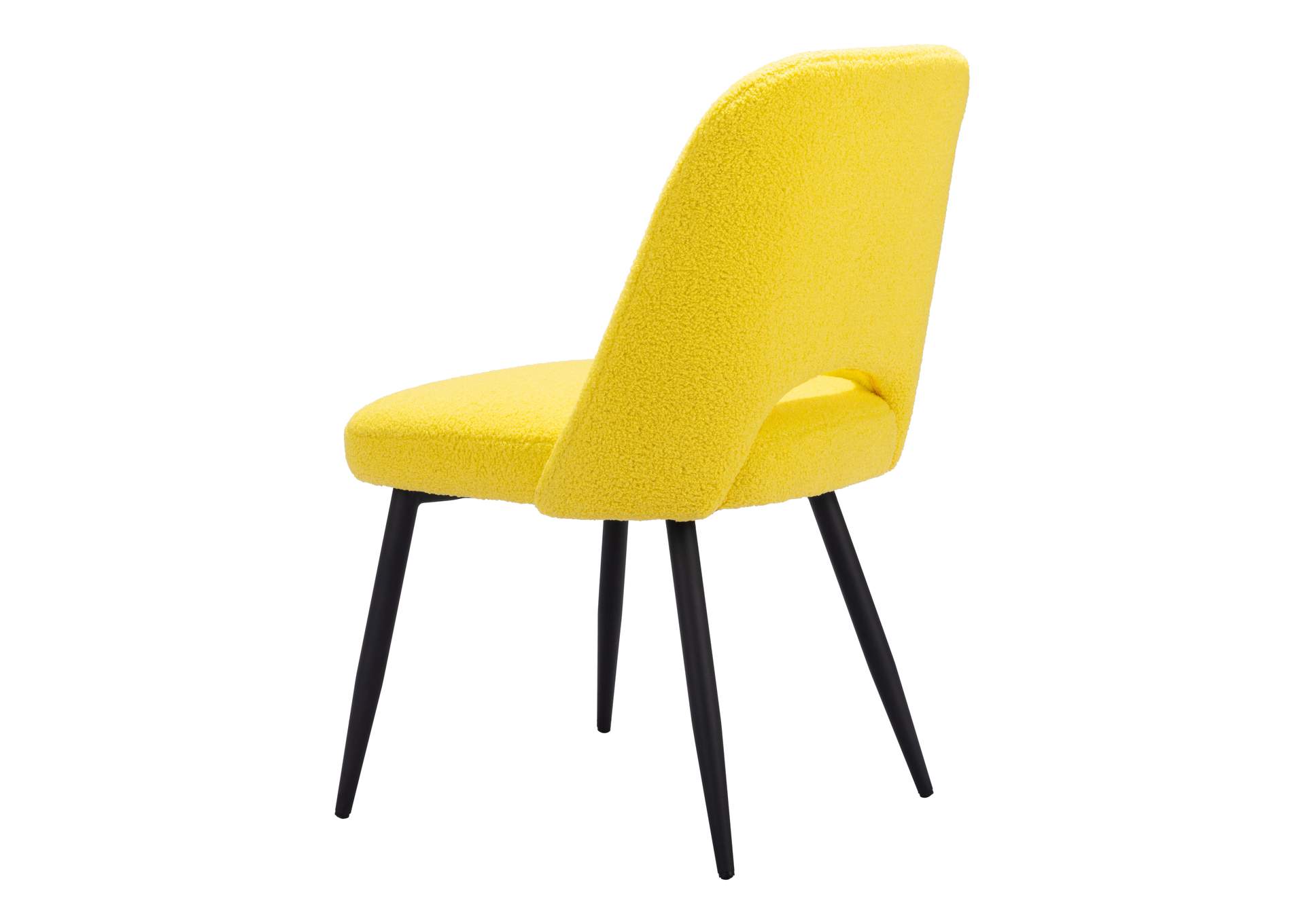 Teddy Dining Chair (Set Of 2) Yellow,Zuo